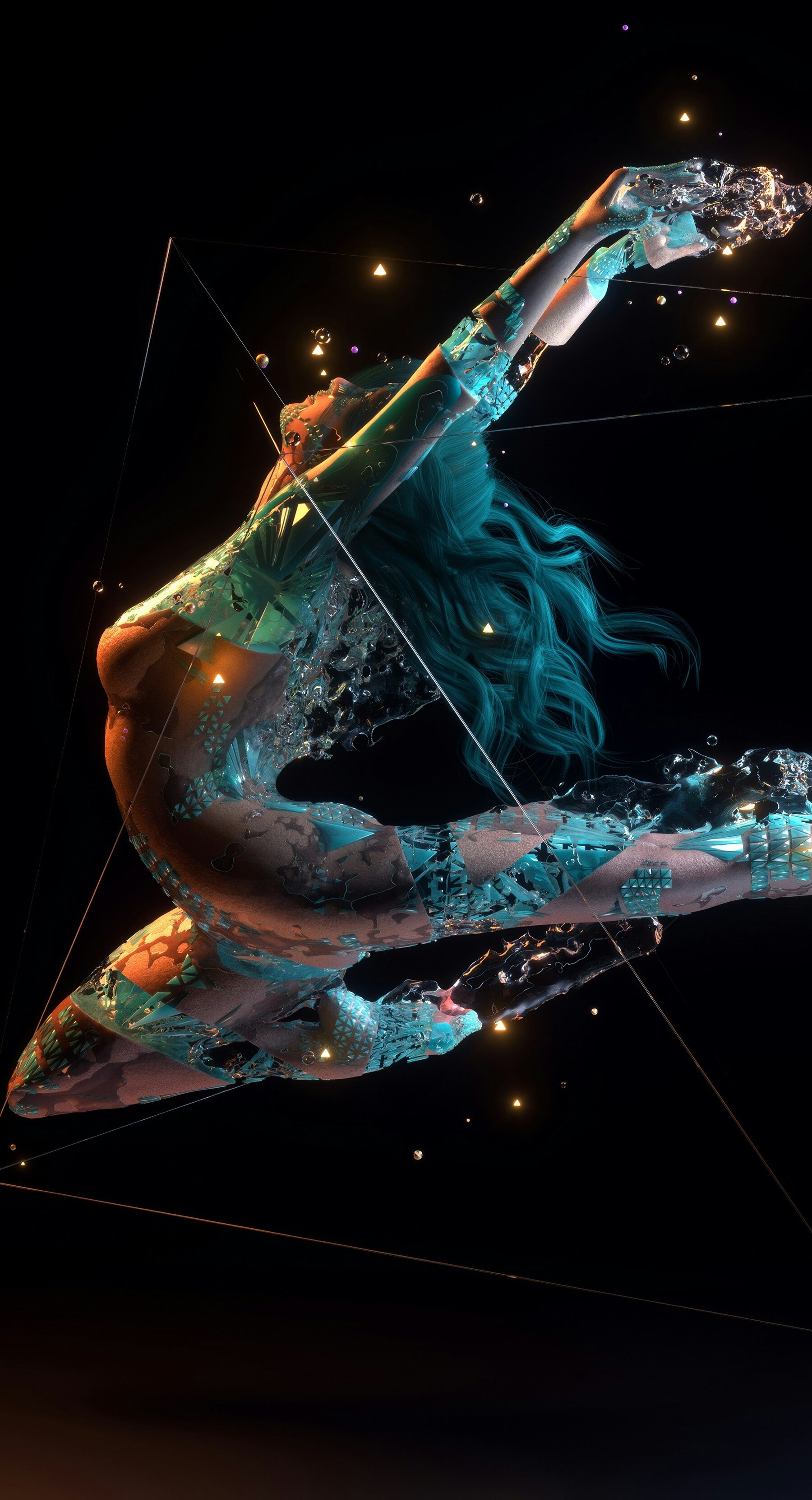 MKBHD Panels App Free Woman Dancing Blue