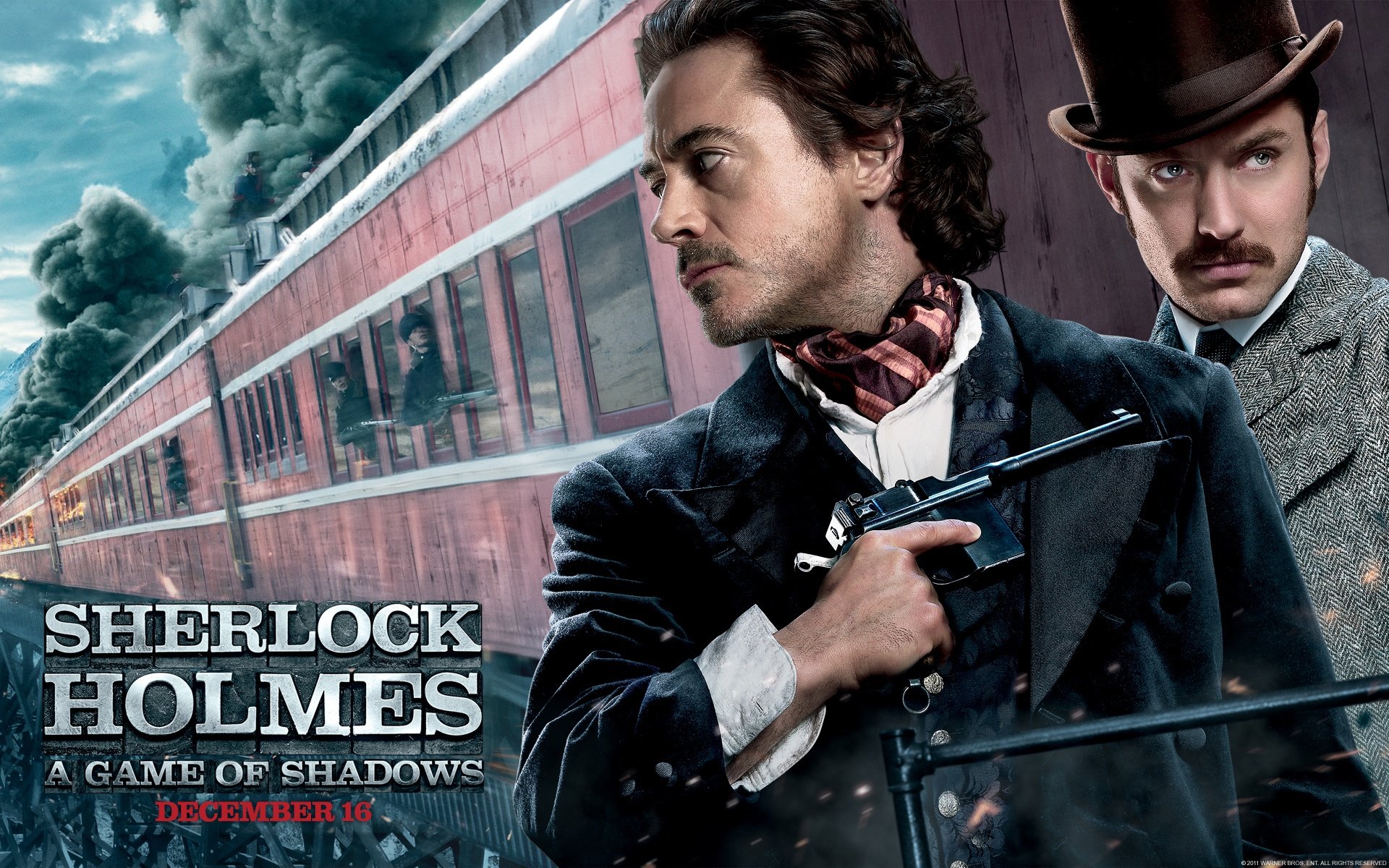 Sherlock Holmes: A Game of Shadows HD Wallpaper