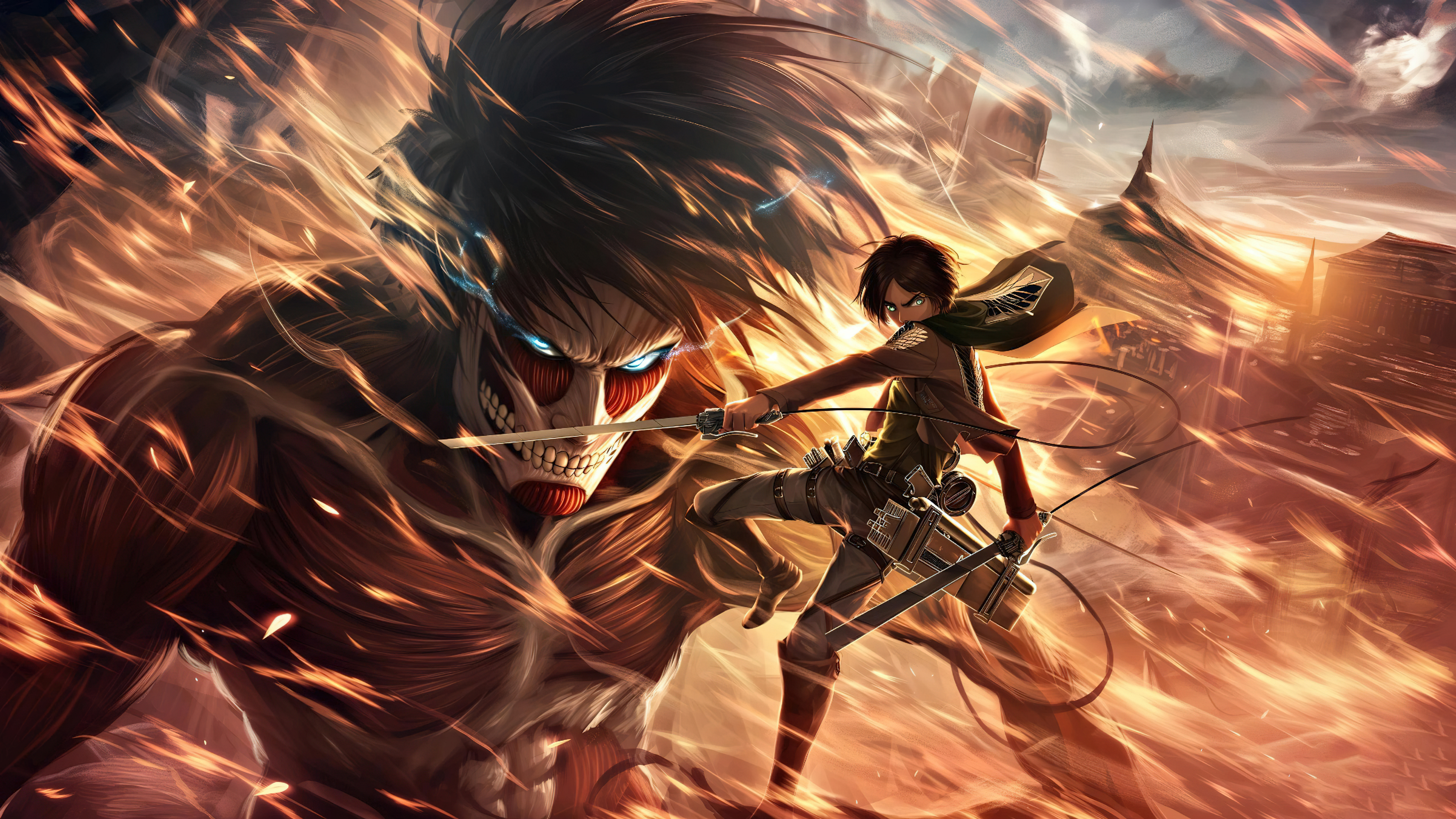 Eren Yeager Wallpaper and Background