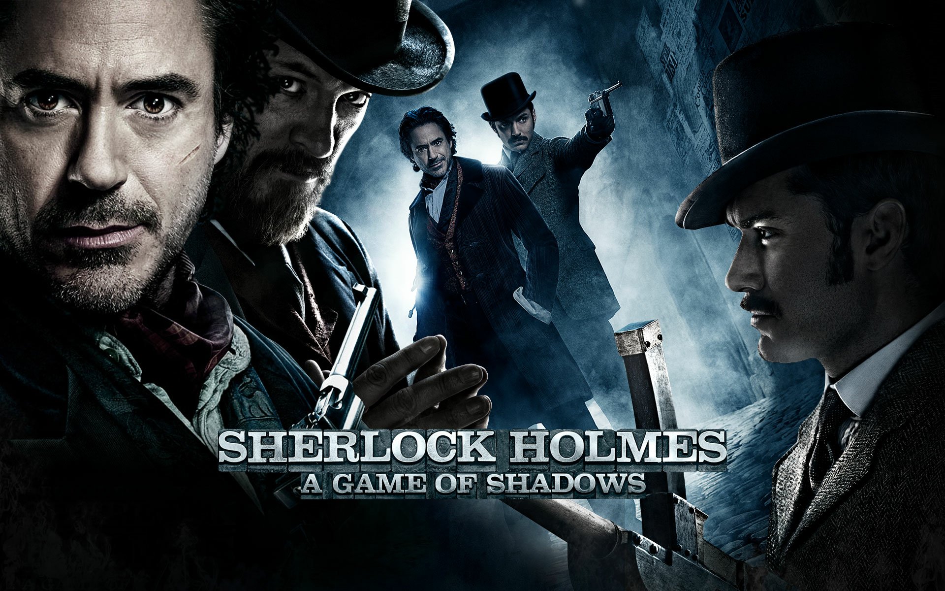 Sherlock Holmes: A Game of Shadows HD Wallpaper Adventure