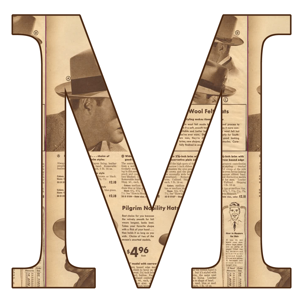 Letter M PNG transparent image download, size: 1200x1200px