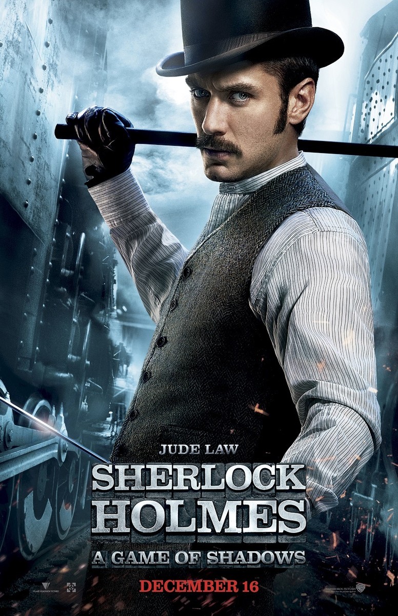Sherlock Holmes poster (e) A Game Of Shadows movie poster