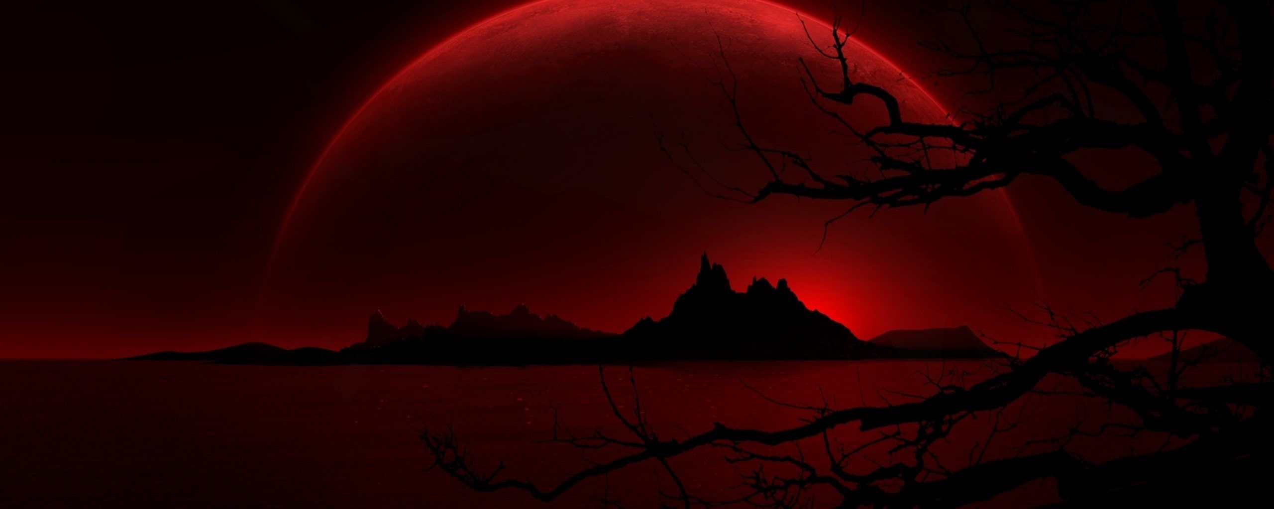 Red Dual Screen Wallpaper, HD Red Dual Screen Background on WallpaperBat