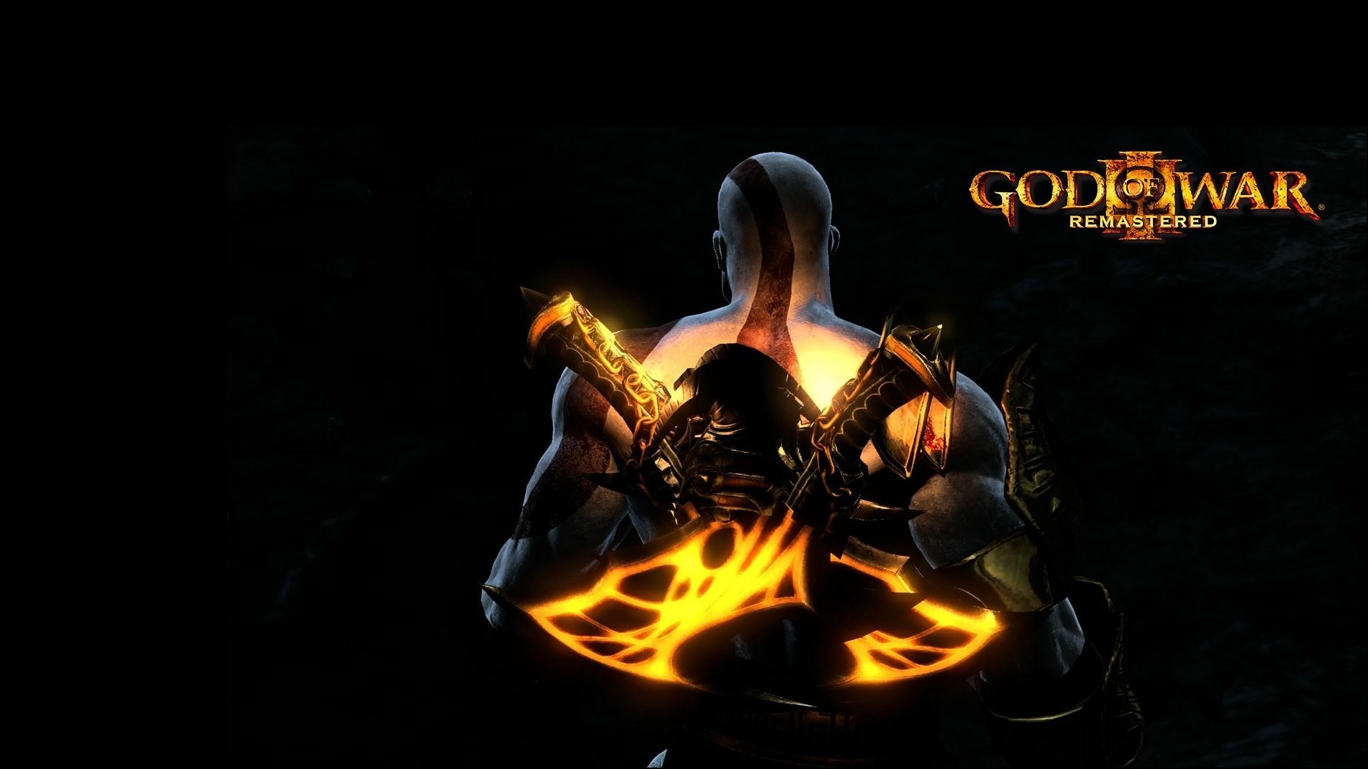 Wallpaper sword, demigod, soldier, Kratos, God of War, general, man, ken for mobile and desktop, section игры, resolution 1920x1080