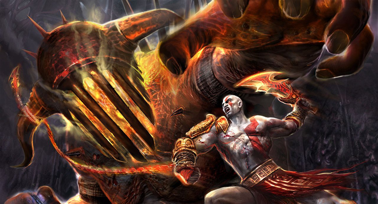 God of War 3 remastered graphics comparison