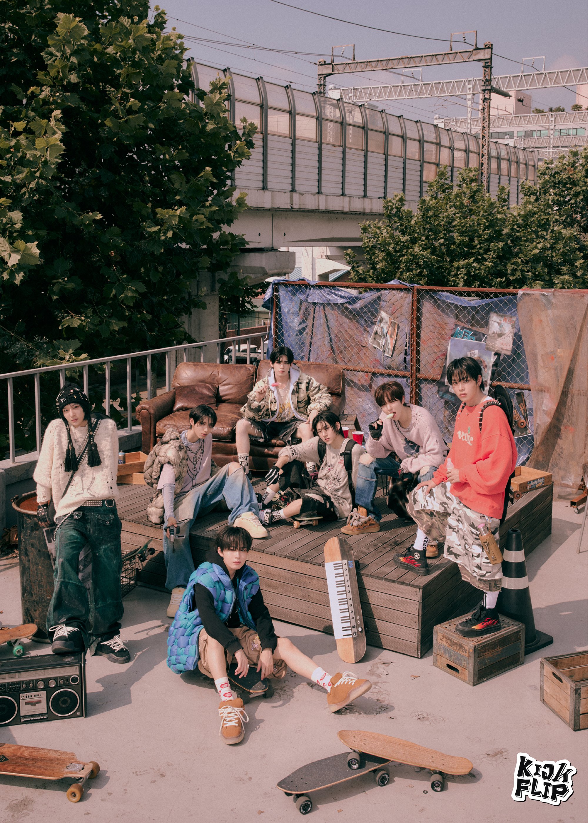 Watch: JYP's New Boy Group KickFlip Debuts With Lively MV For Mama Said