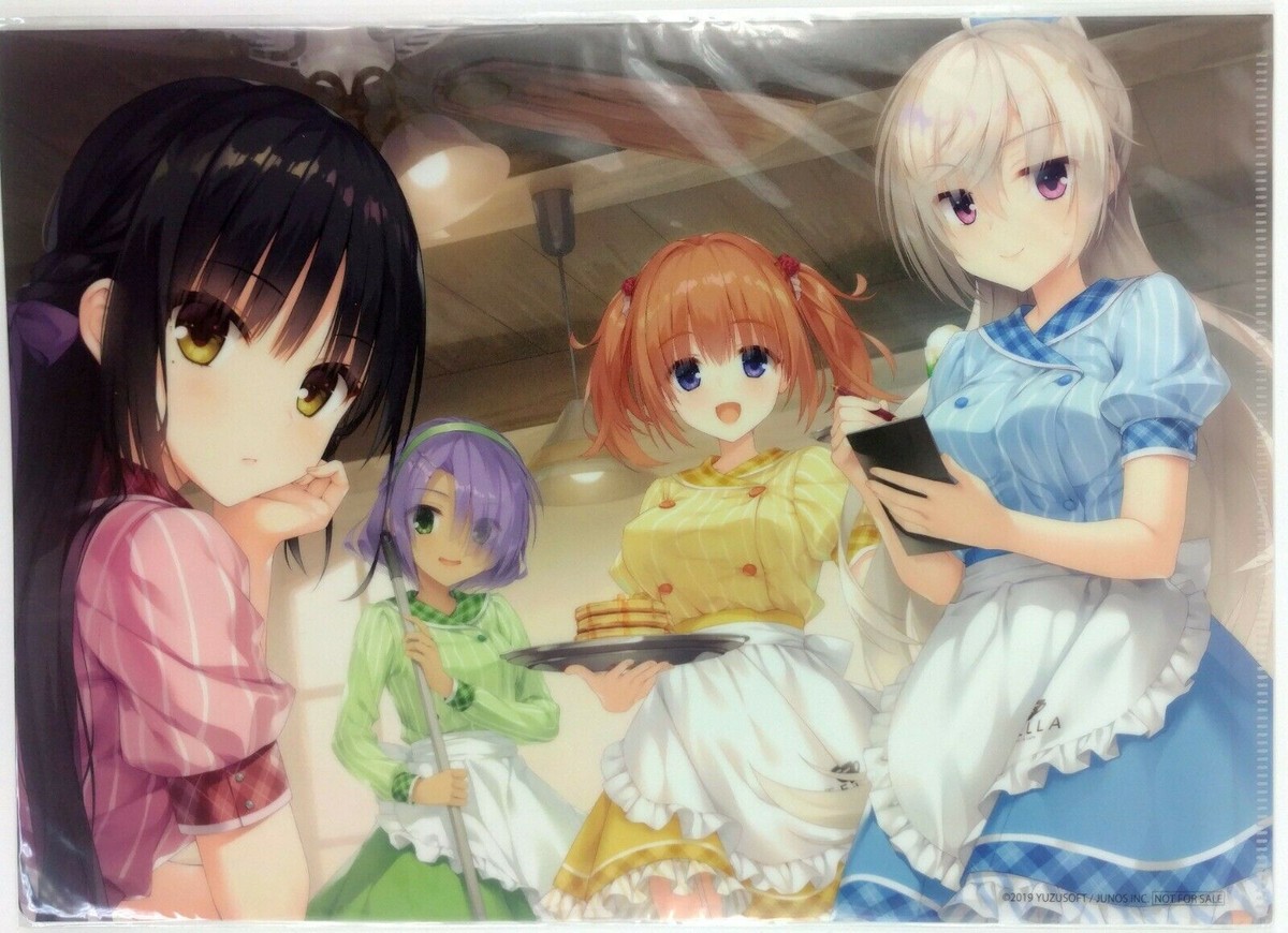 Cafe Stella to Shinigami no Chou Clear File Folder A4 Yuzusoft Anime Artwork