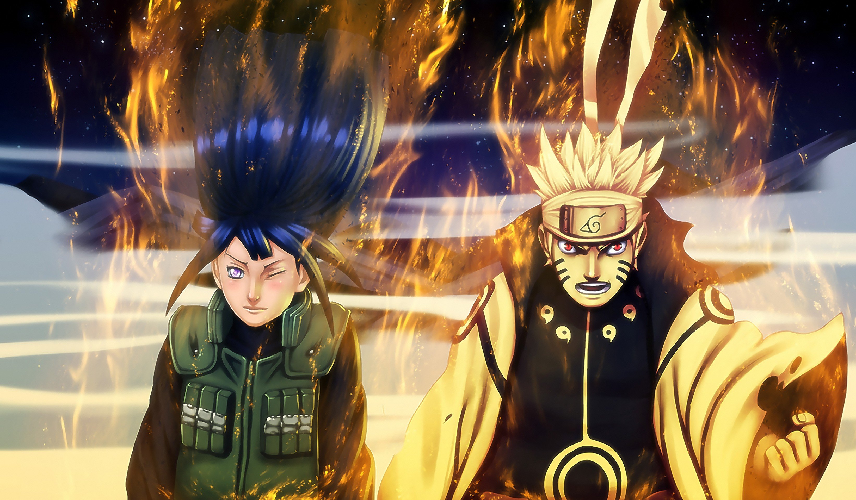 Uzumaki Naruto, Hyuuga Hinata, Naruto Shippuuden HD Wallpaper / Desktop and Mobile Image & Photo