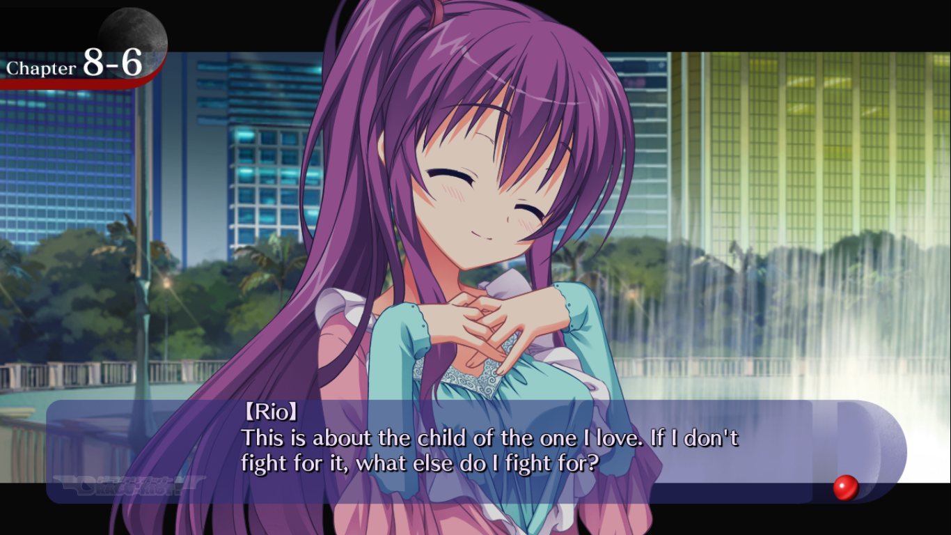One Of The Most Wholesome Lines I've Seen From A Yuzusoft Heroine So Far That I Can't Help But Smile [DRACU RIOT!]