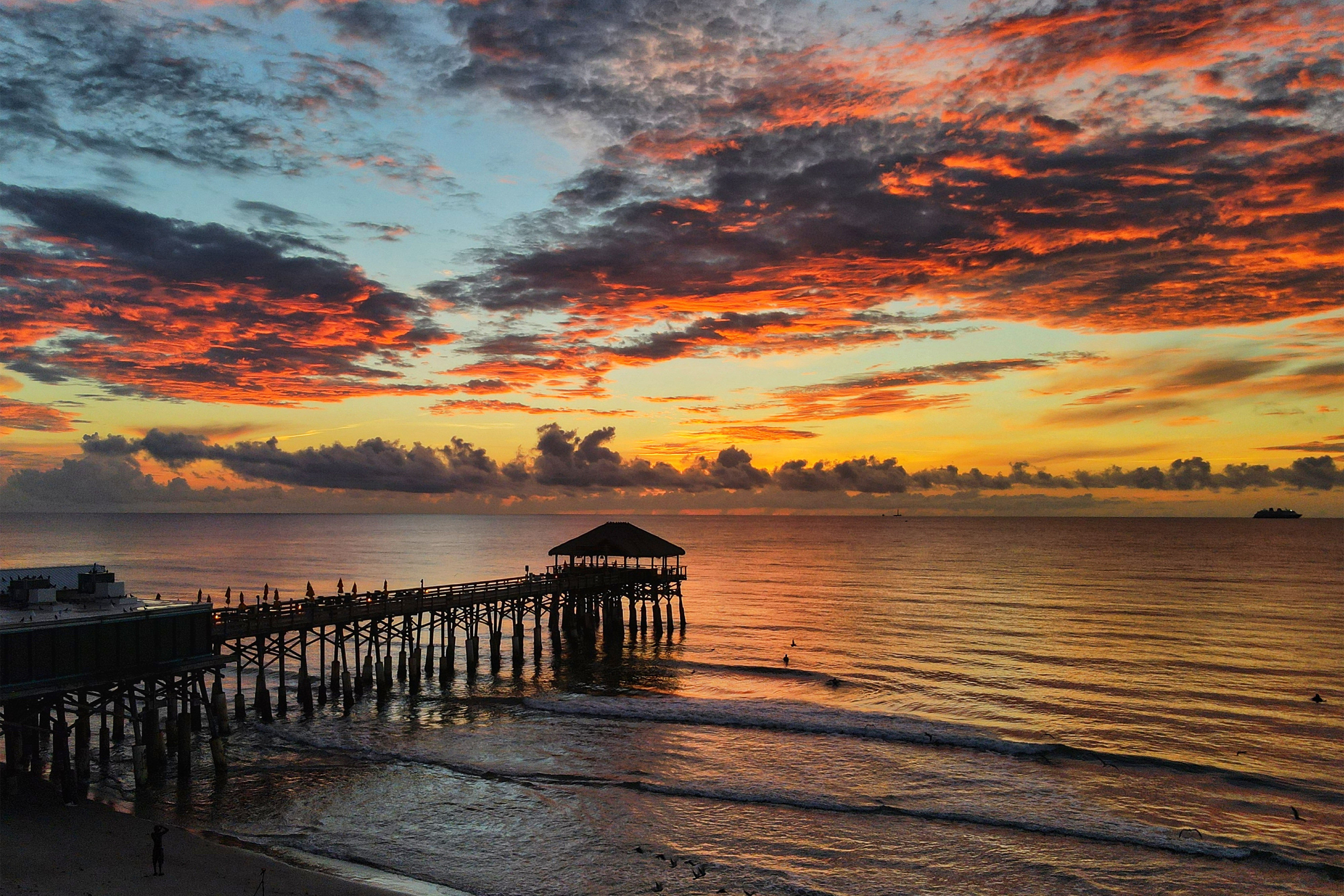 Visit the Historic Cocoa Beach Pier in Florida