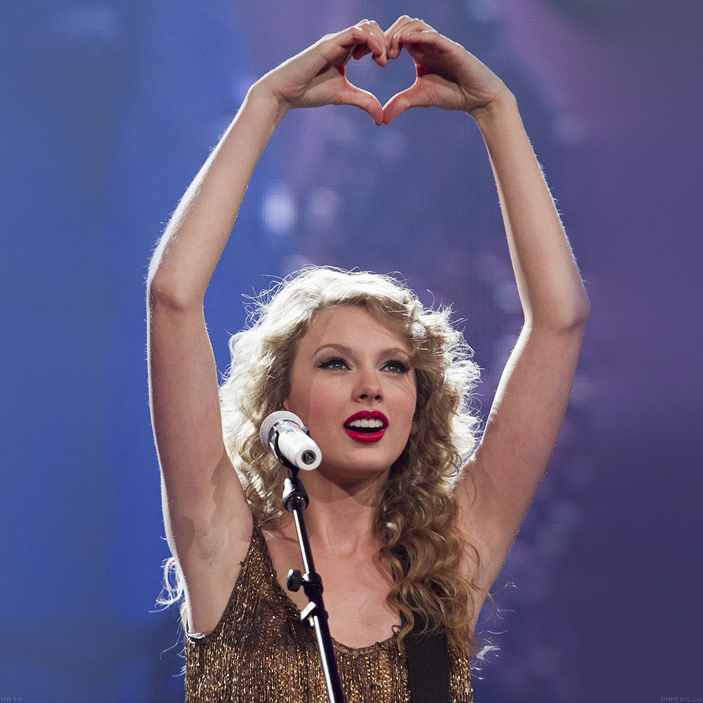 I Love Papers. wallpaper taylor swift love concert music girl face