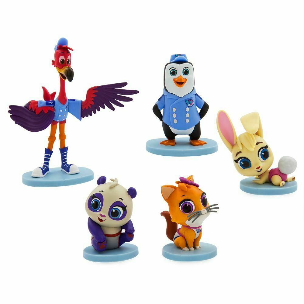 Disney Junior T.O.T.S Tiny Ones Transport Service 6 Figurine Playset New