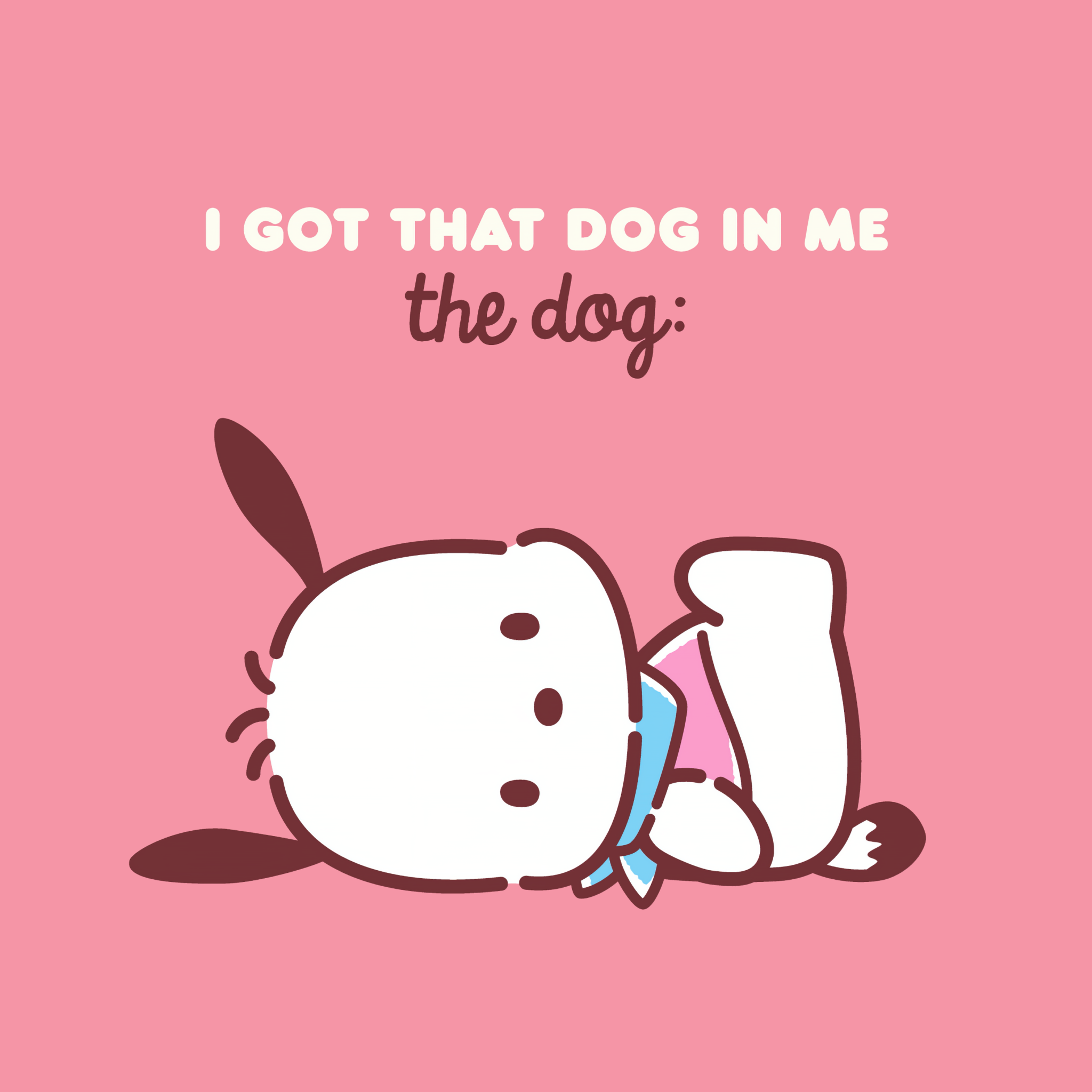 Sanrio Wallpaper 4K, Pochacco, Cute cartoon, 5K