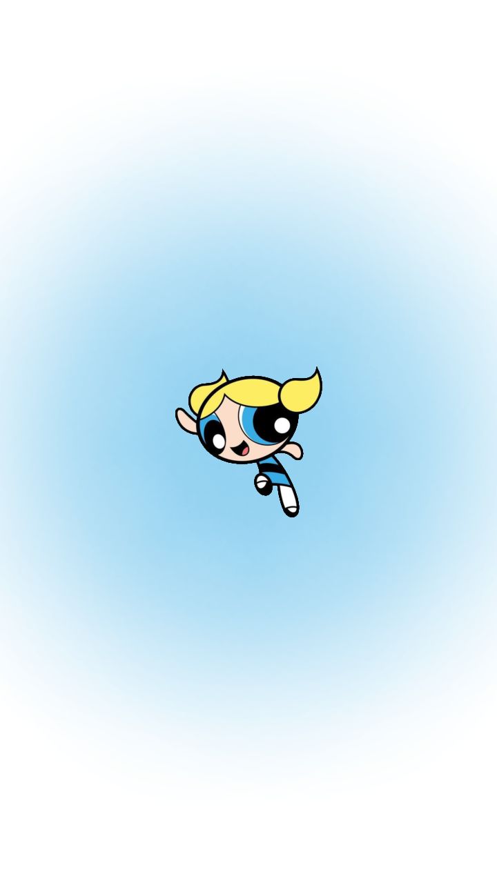 Trio Matching Wallpaper, Powerpuff Girls, Bubbles 2 3