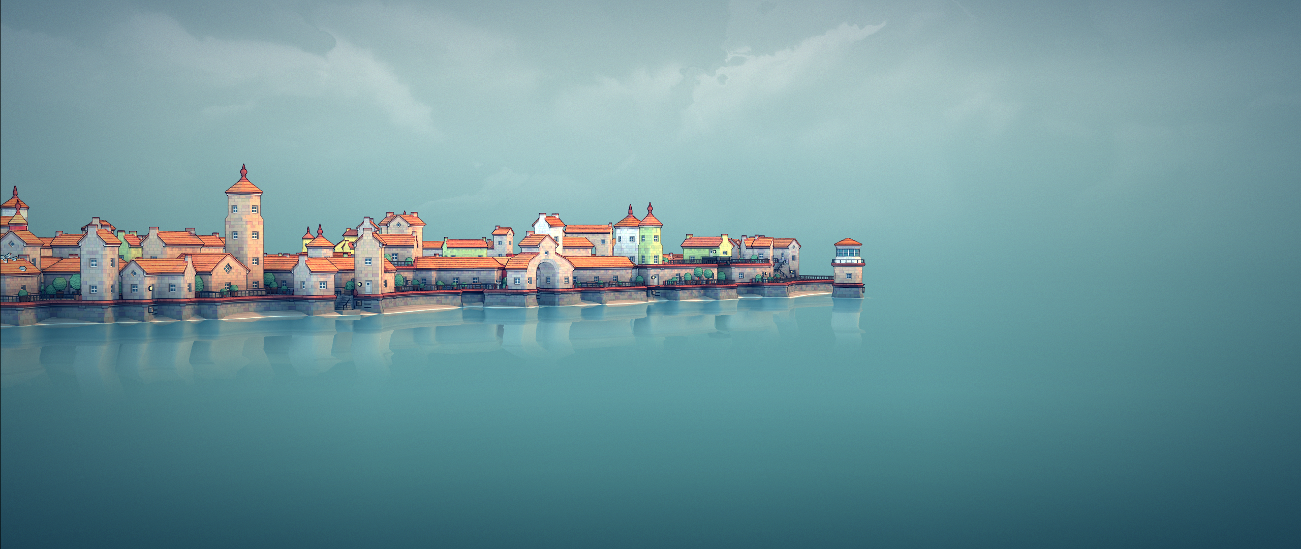 Some cool UltraWide Wallpaper I created pt2