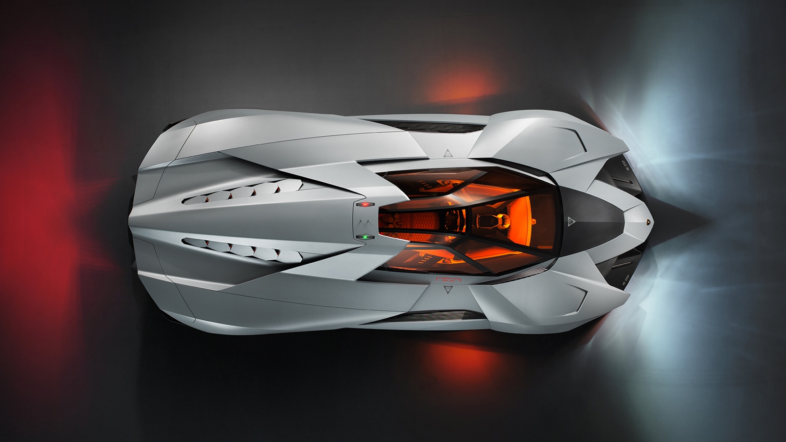 Wallpaper Lamborghini Egoista sport car top view 1920x1200 Picture, Image