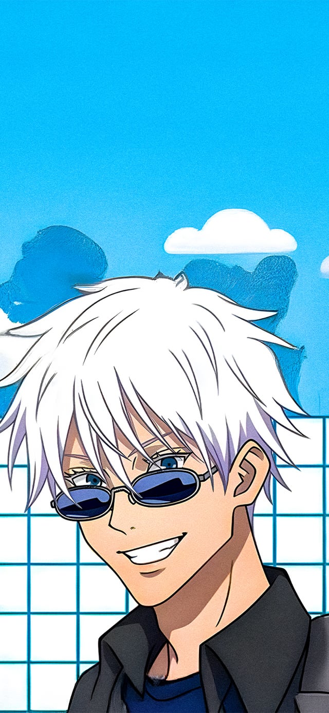 Just some JJK trio wallpaper I worked on. :)