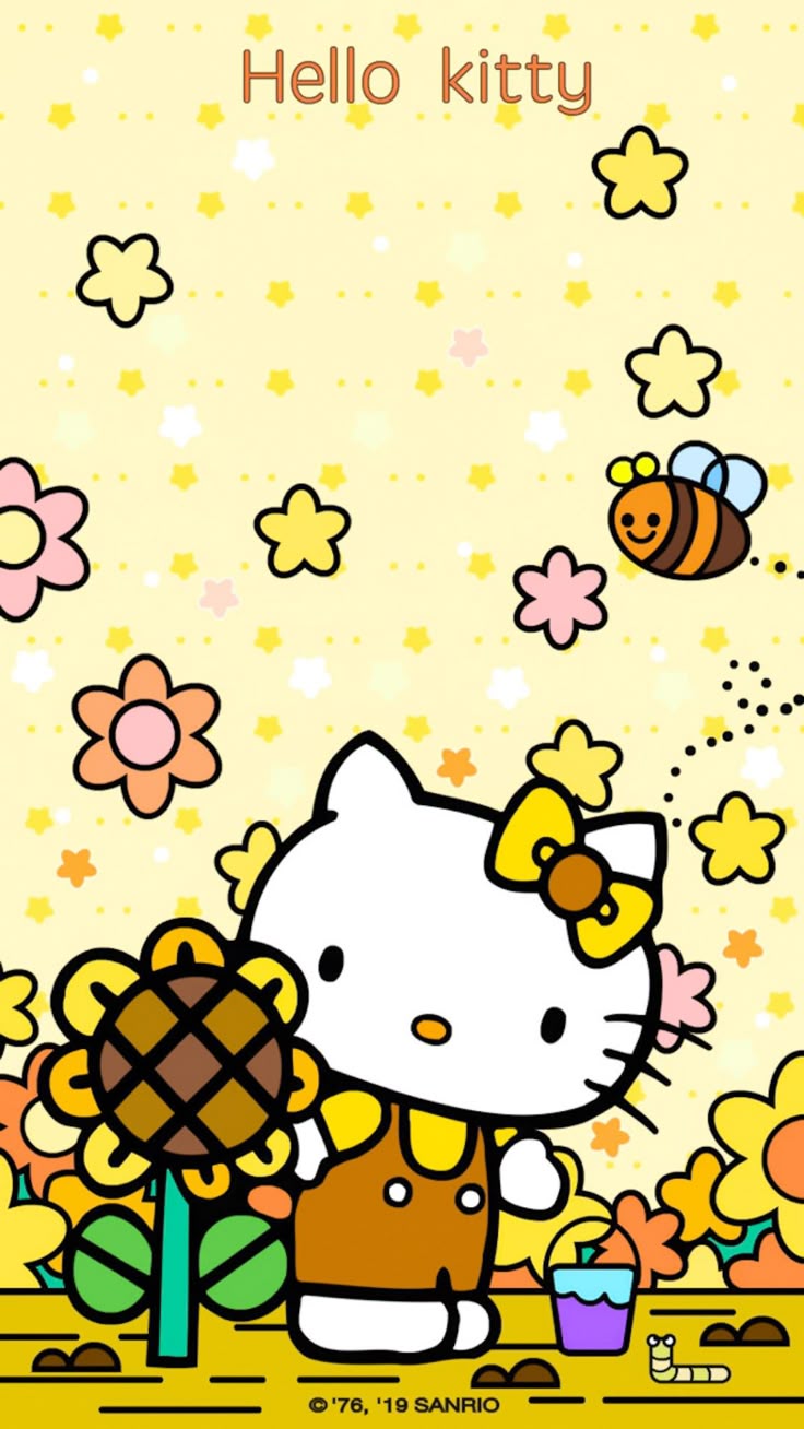Hello Kitty BG2. Hello kitty background, Hello kitty iphone wallpaper