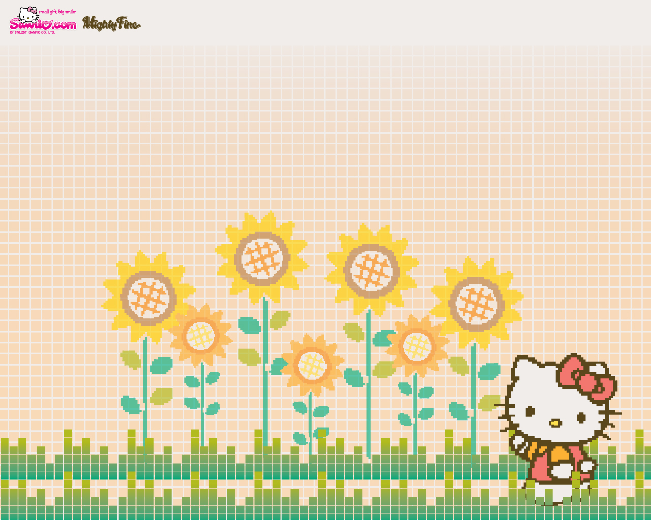 New Sanrio and Mighty Fine Hello Kitty Wallpaper
