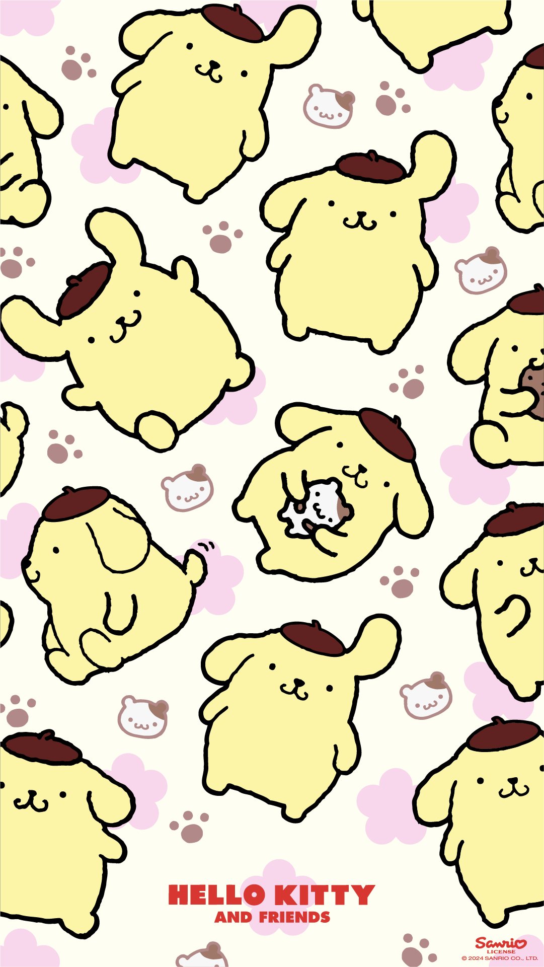 Hello Kitty & Friends Phone Wallpaper