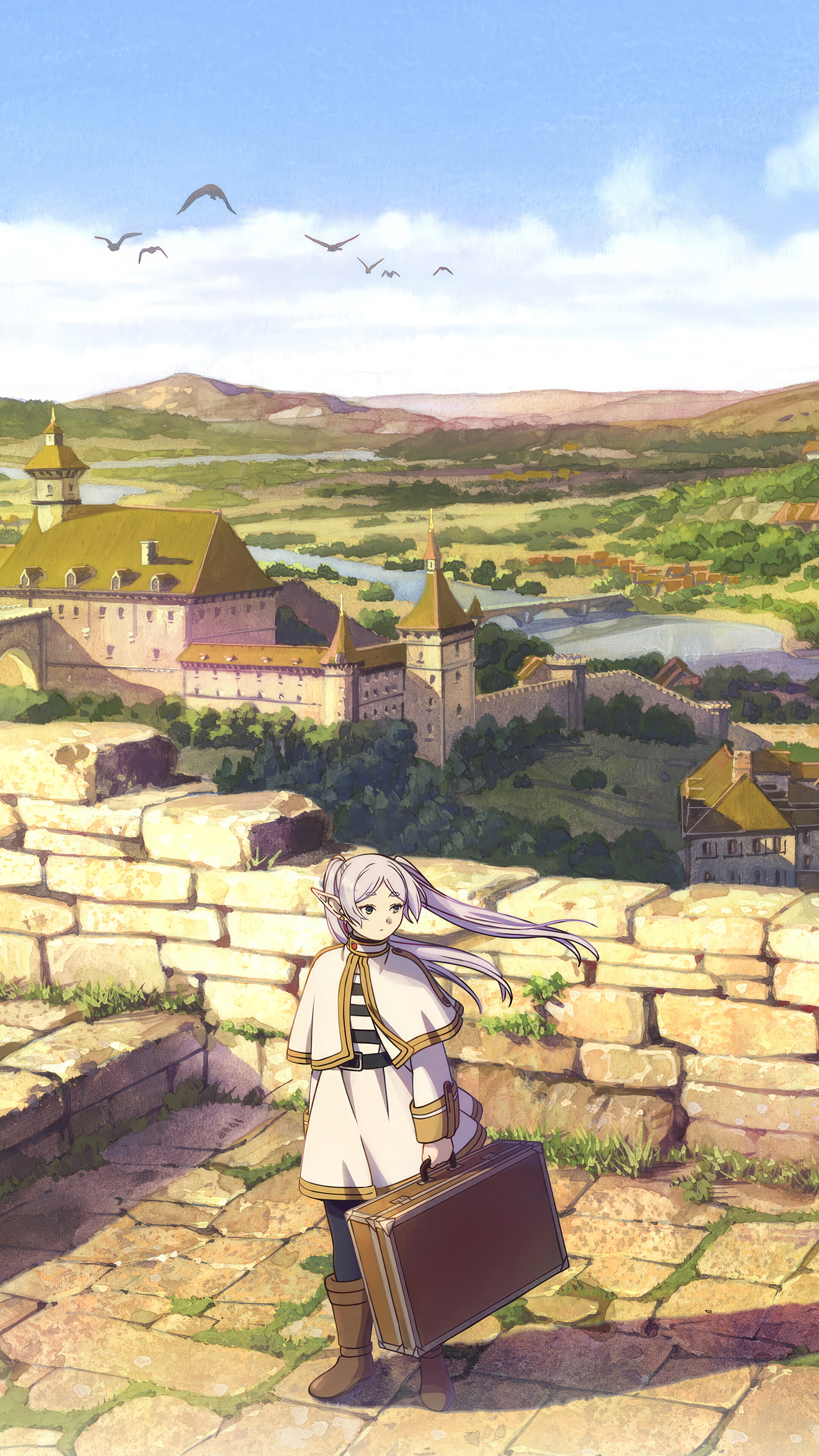 Frieren Sousou no Frieren Anime Art 4K Wallpaper iPhone HD Phone n