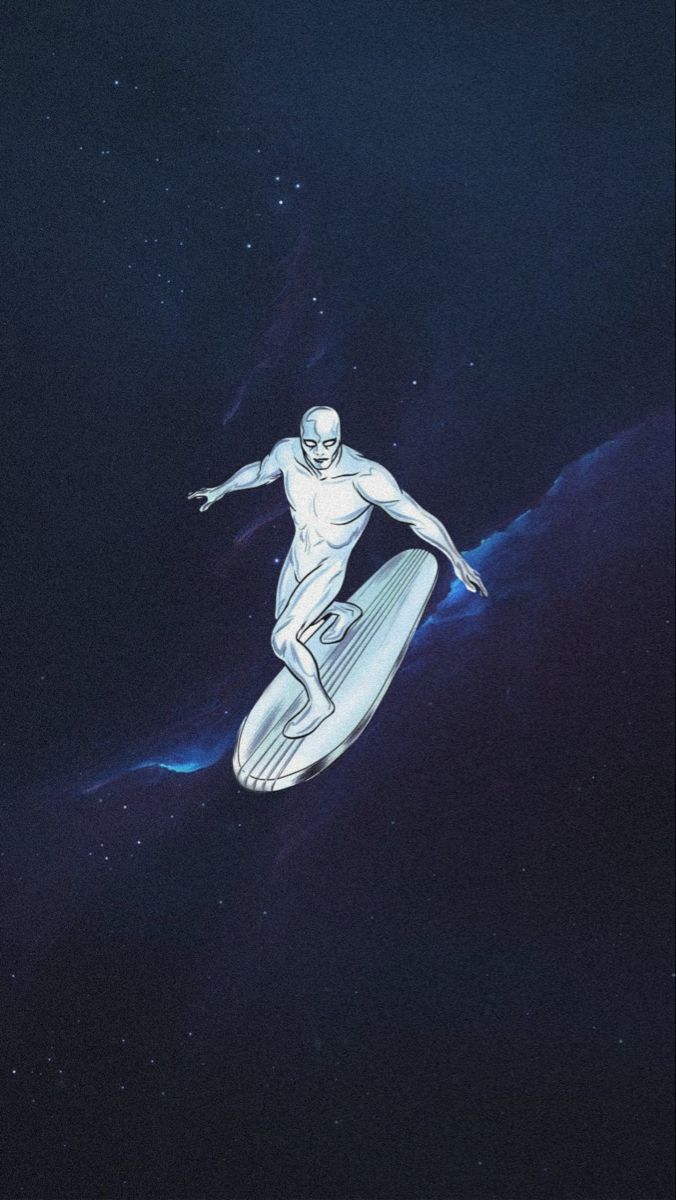 silver surfer phone wallpaper