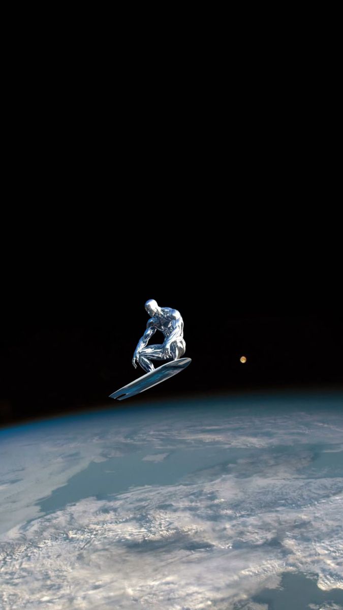 Silver Surfer wallpaper. Silver surfer wallpaper, Silver surfer, Marvel wallpaper