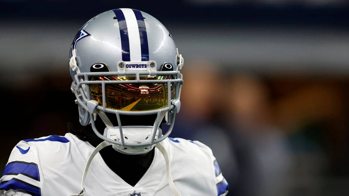 Download Dallas Cowboys Helmet Visor Reflection Wallpaper