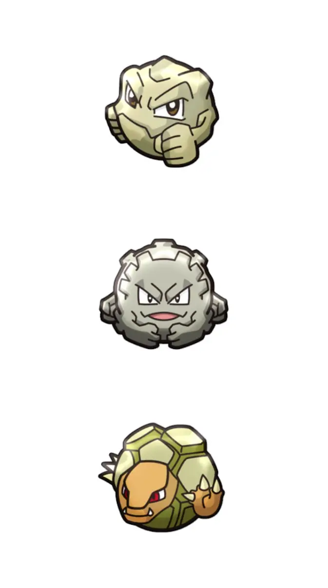 Geodude Evolutions wallpaper