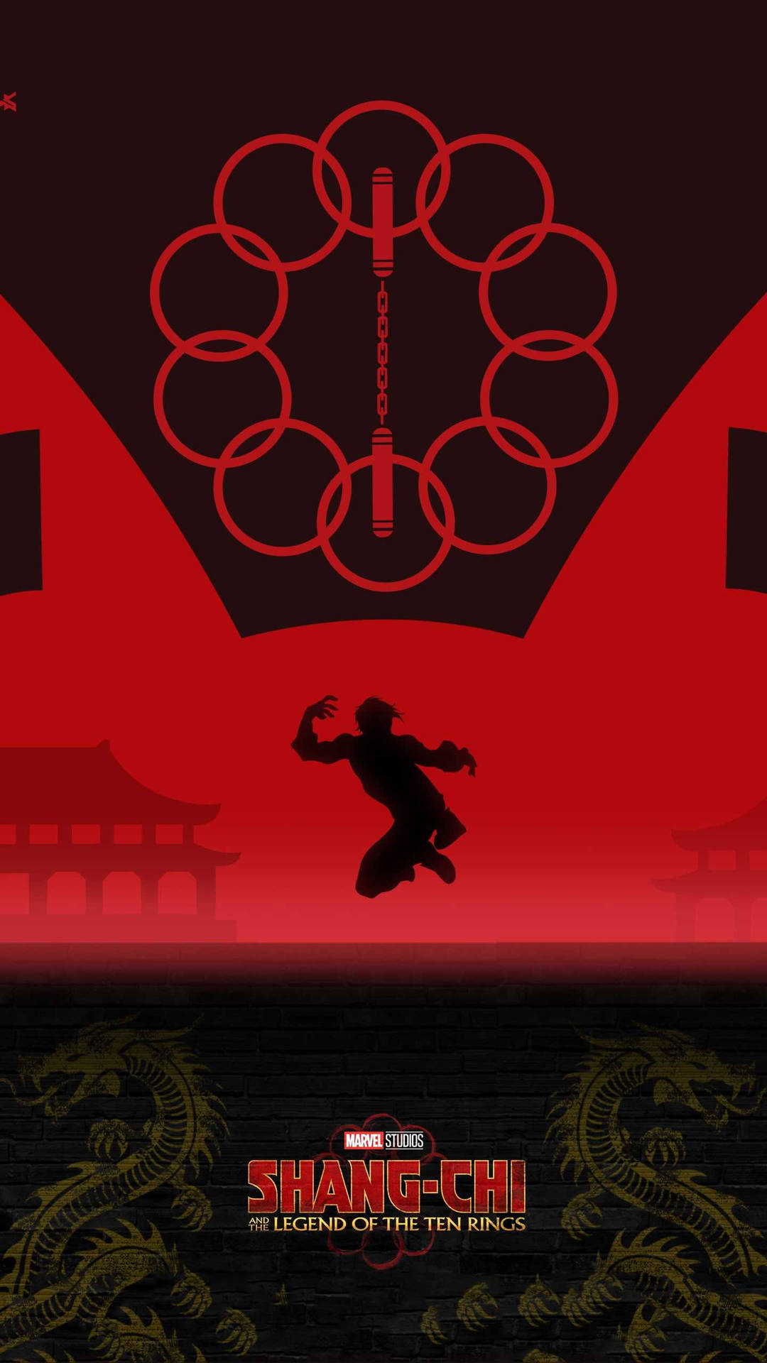 Download Shang Chi Digital Art Poster Wallpaper