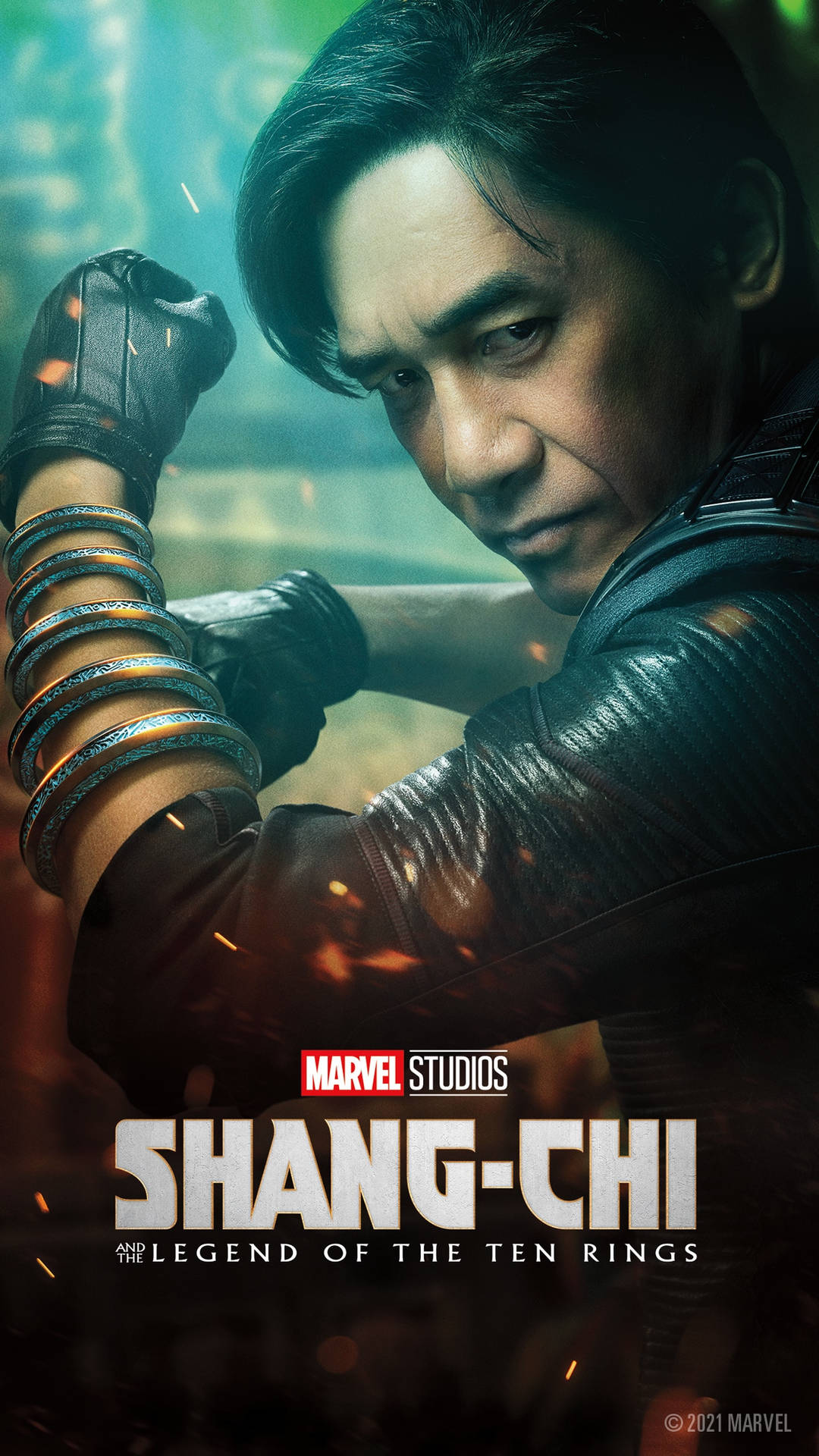 Download Shang Chi Tony Leung Poster Wallpaper