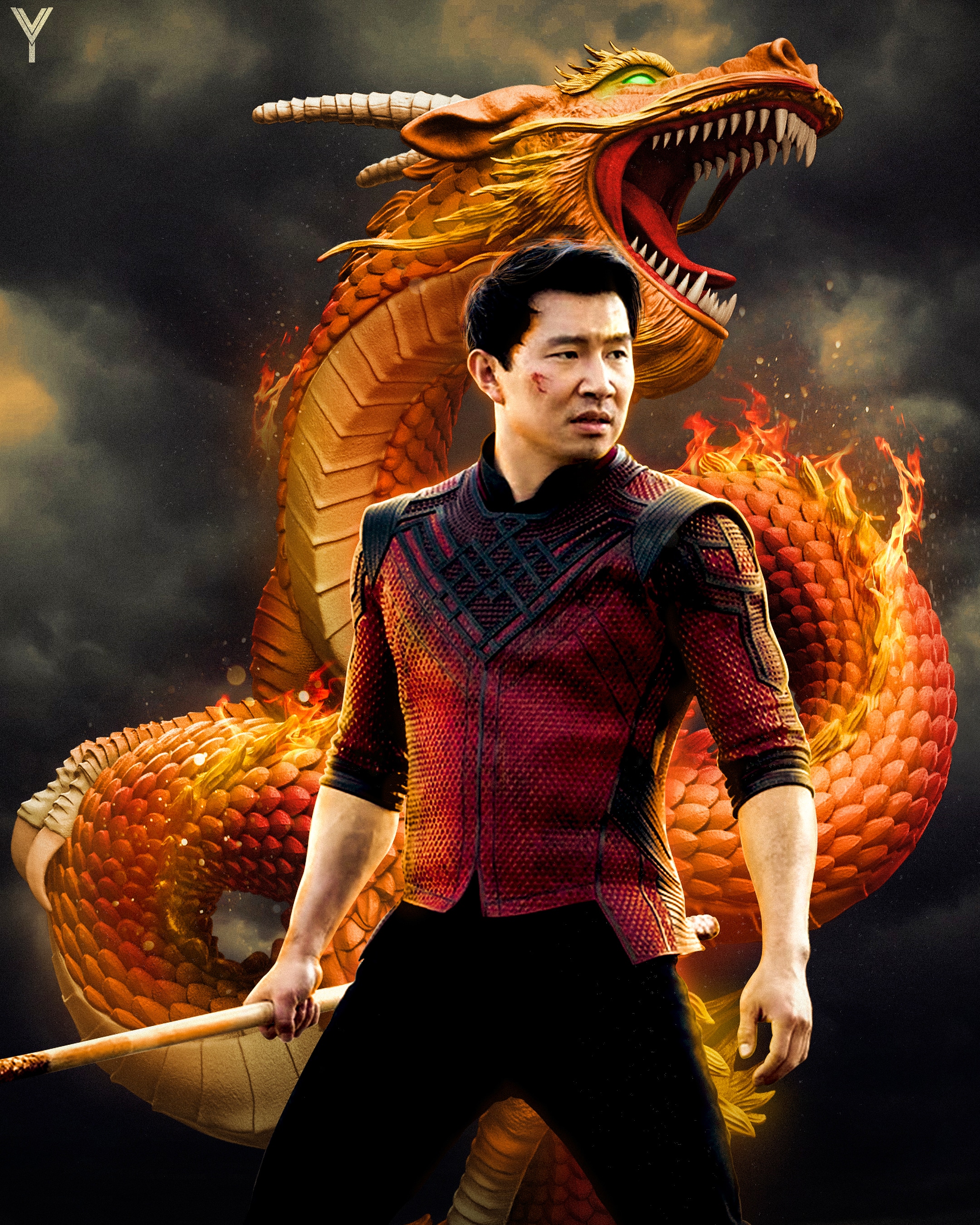 Shang Chi Artwork That I Made Recently