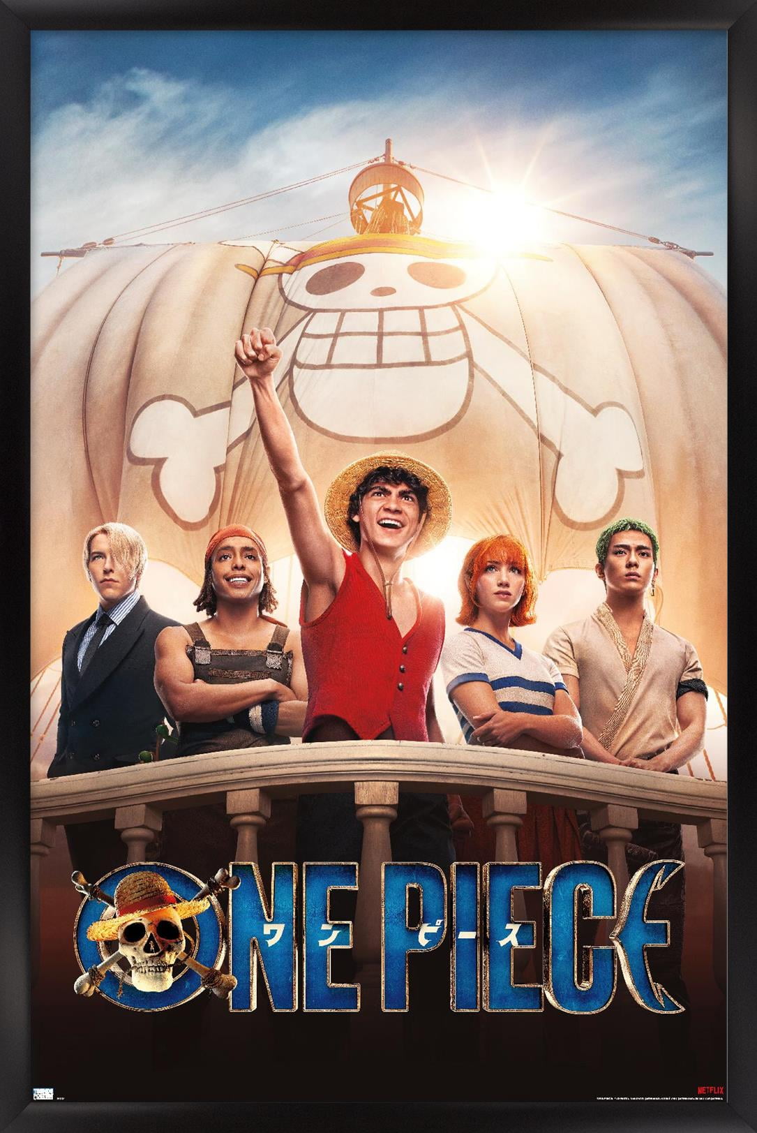 Netflix One Piece Sheet Wall Poster, 14.725 x 22.375