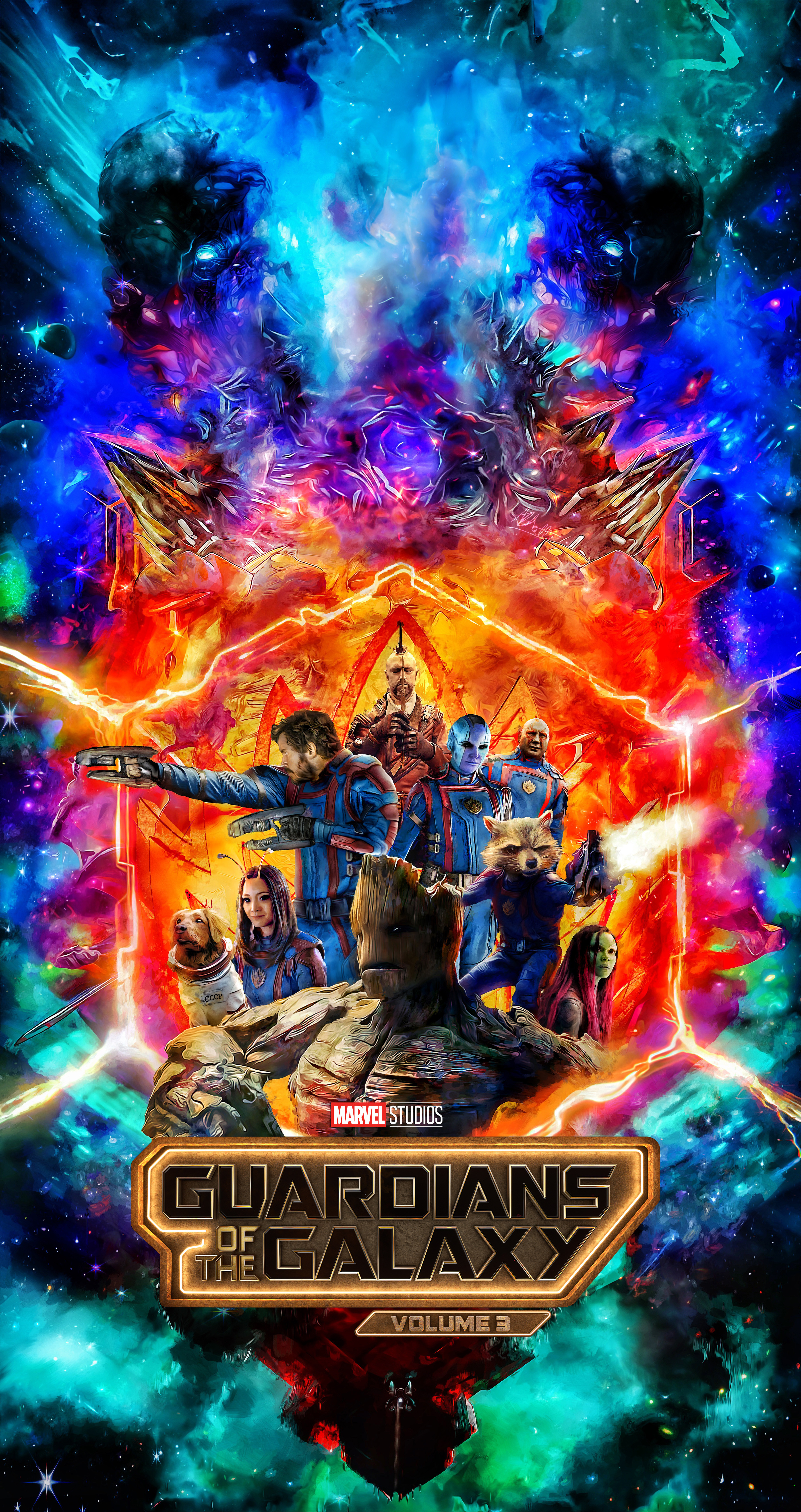 Aniket's Online Portfolio of the Galaxy Volume 3 Wallpaper