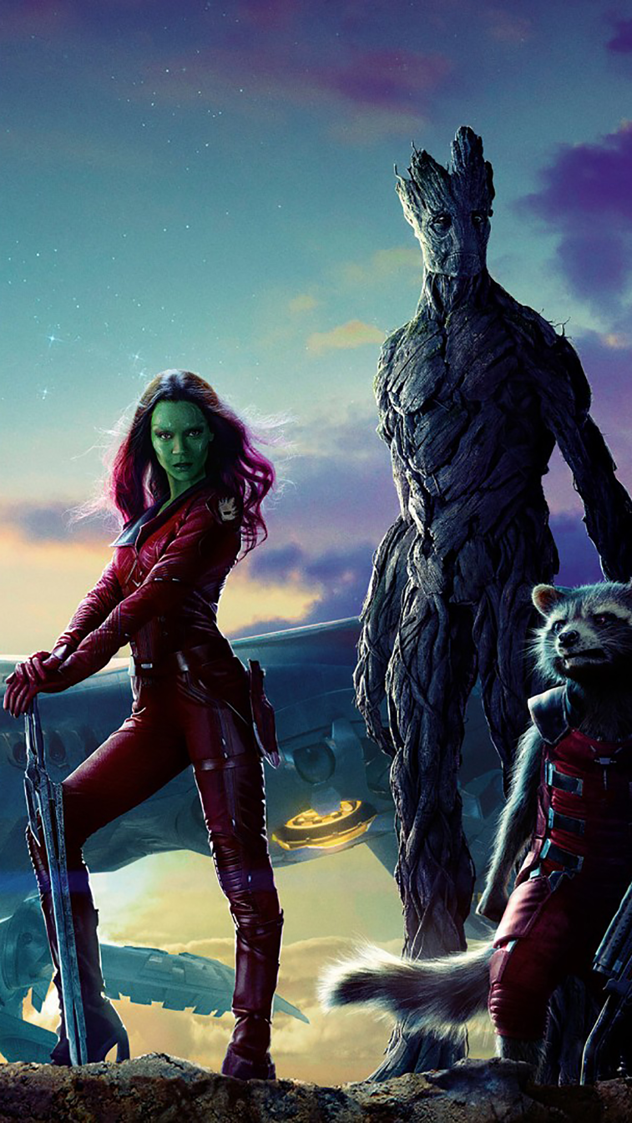 Guardians Of The Galaxy, Poster 3 Wallpaper for iPhone 11, Pro Max, X, 8, 7, 6