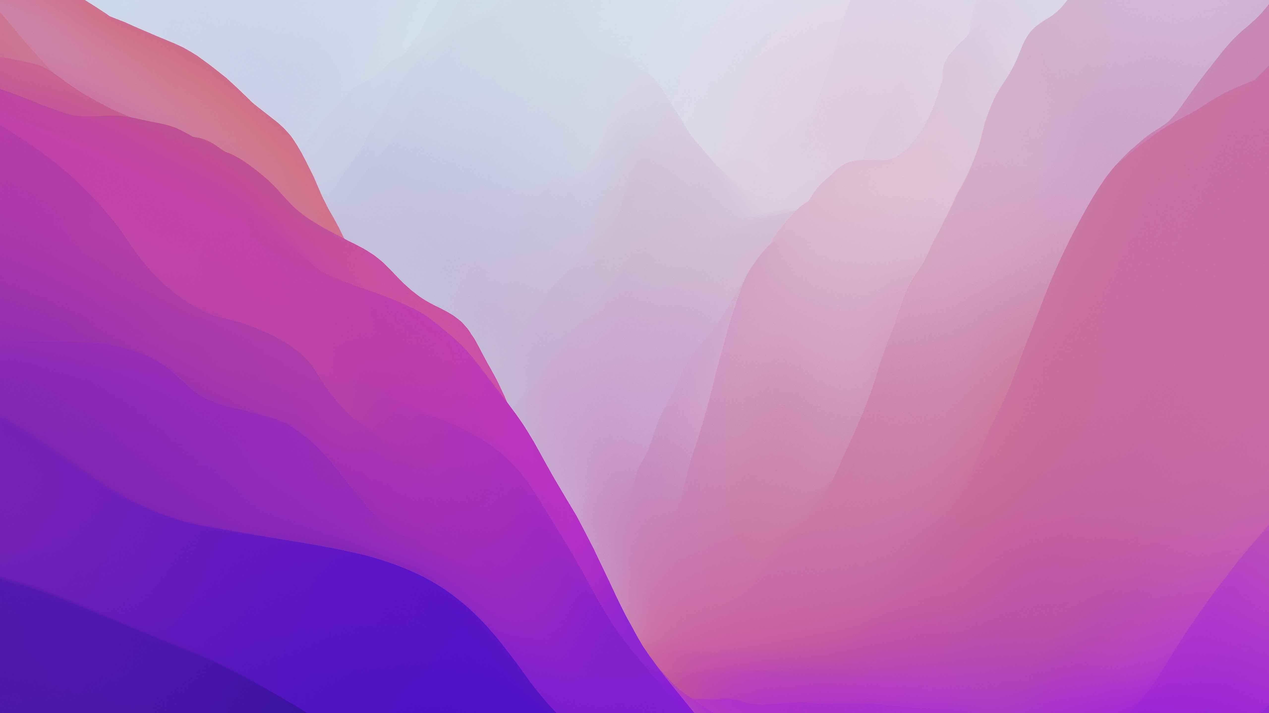 MacOS Monterey 2021 Purple Abstract 5K Background