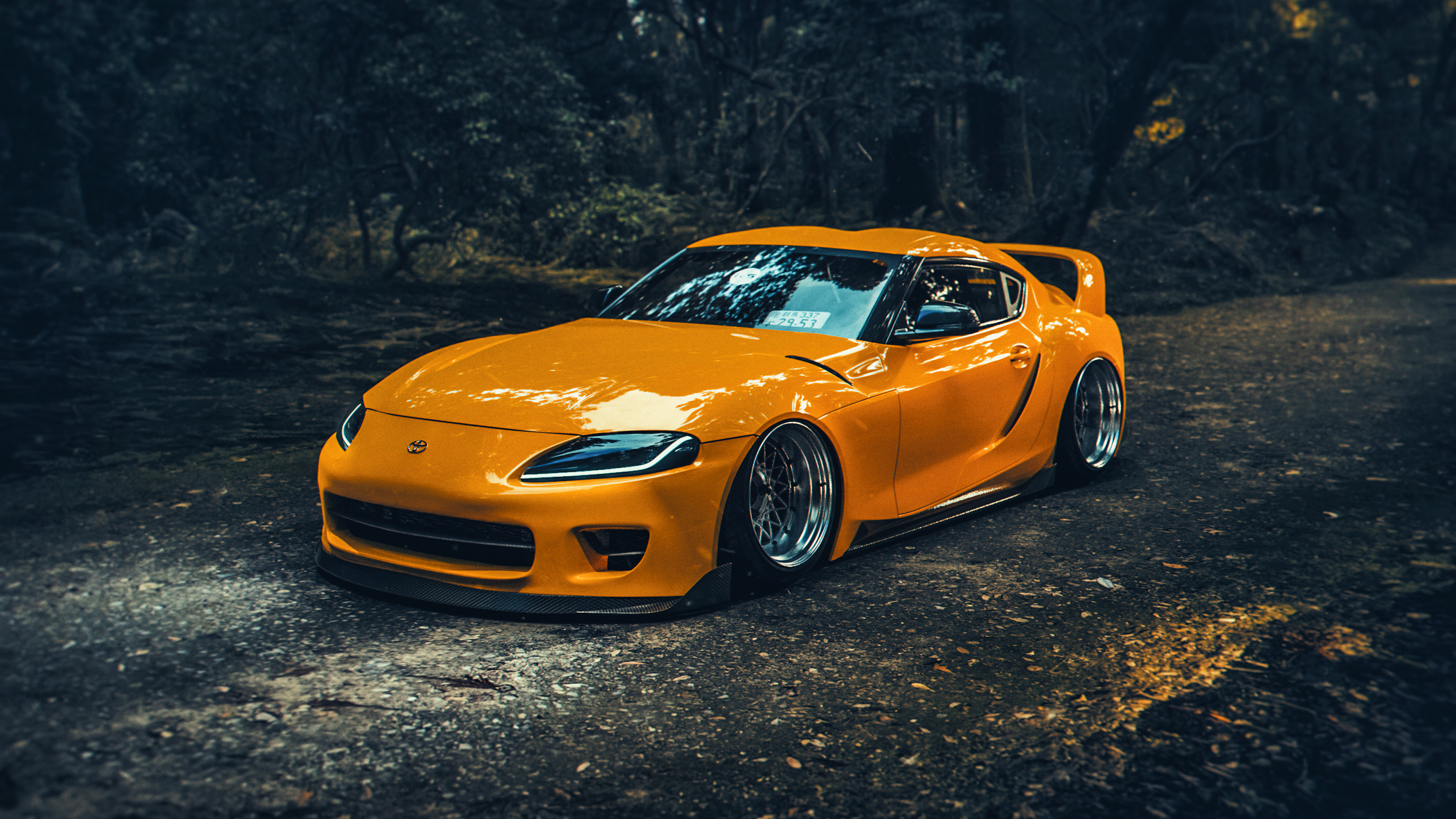 Toyota Supra A90 Wallpaper 4K, Classic cars, Japanese