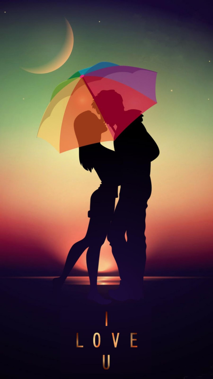 Romantic Couple Love. Mobile Wallpaper Mobile Walls