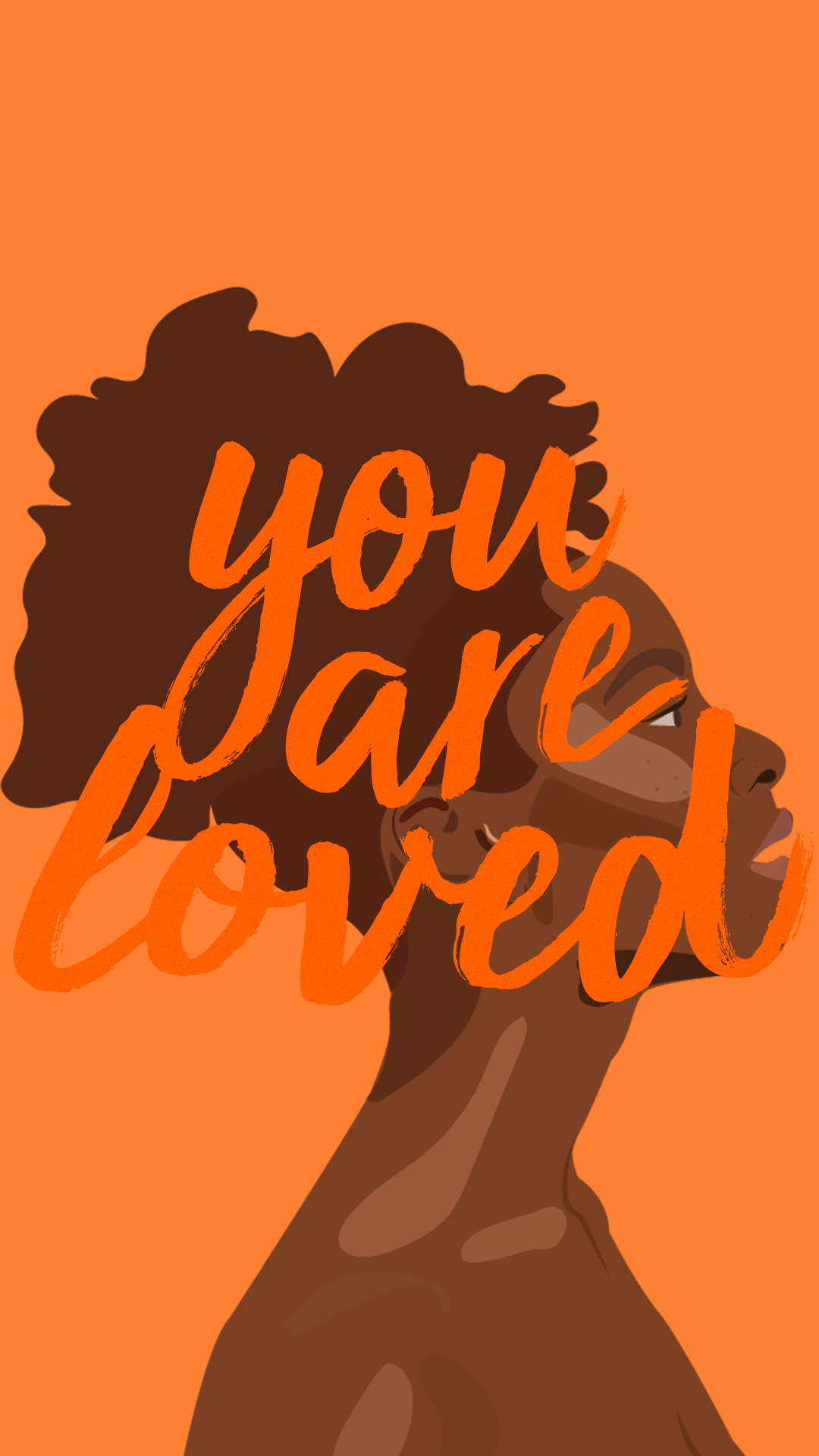 You Are Loved Phone Wallpaper