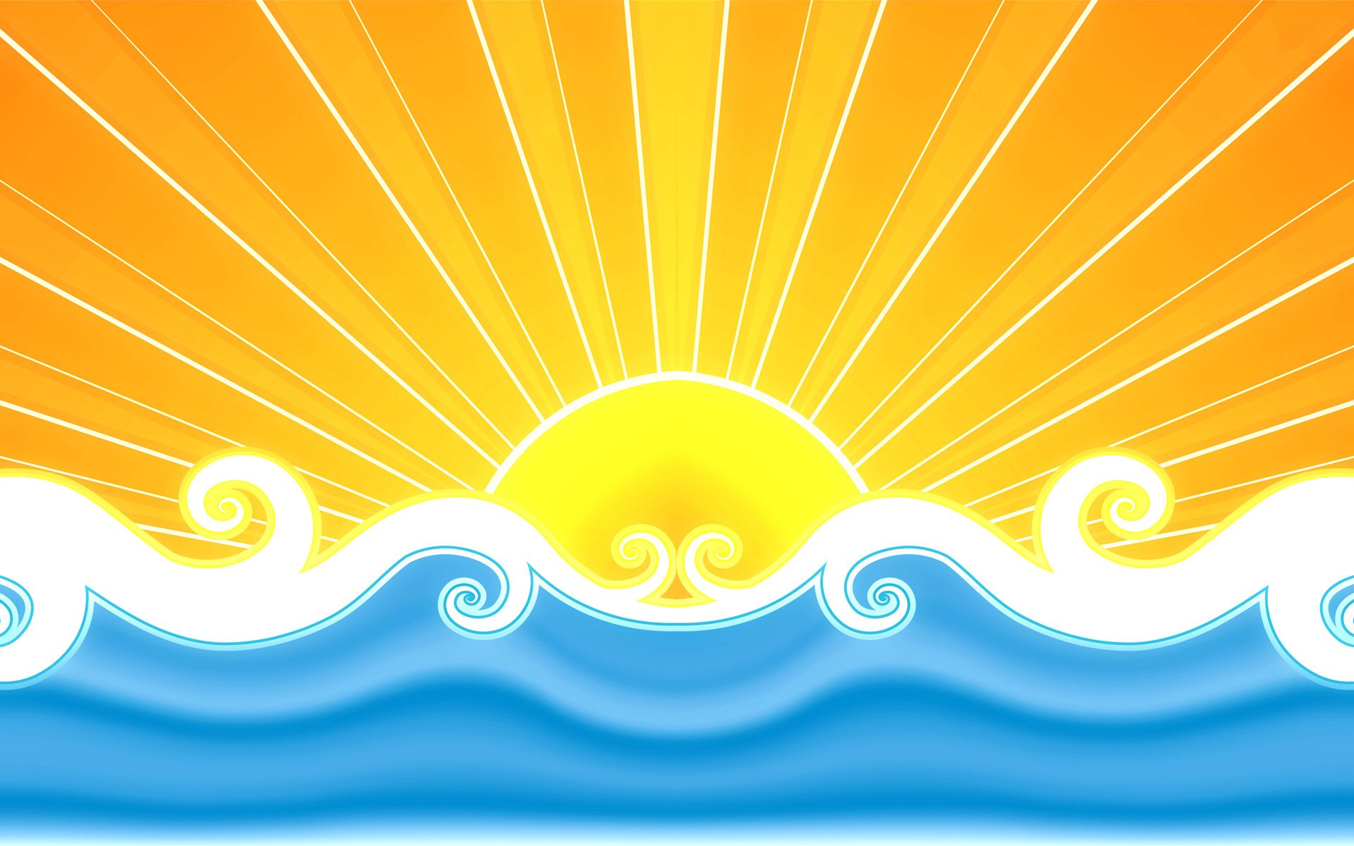 Radiant Summer Sunrise