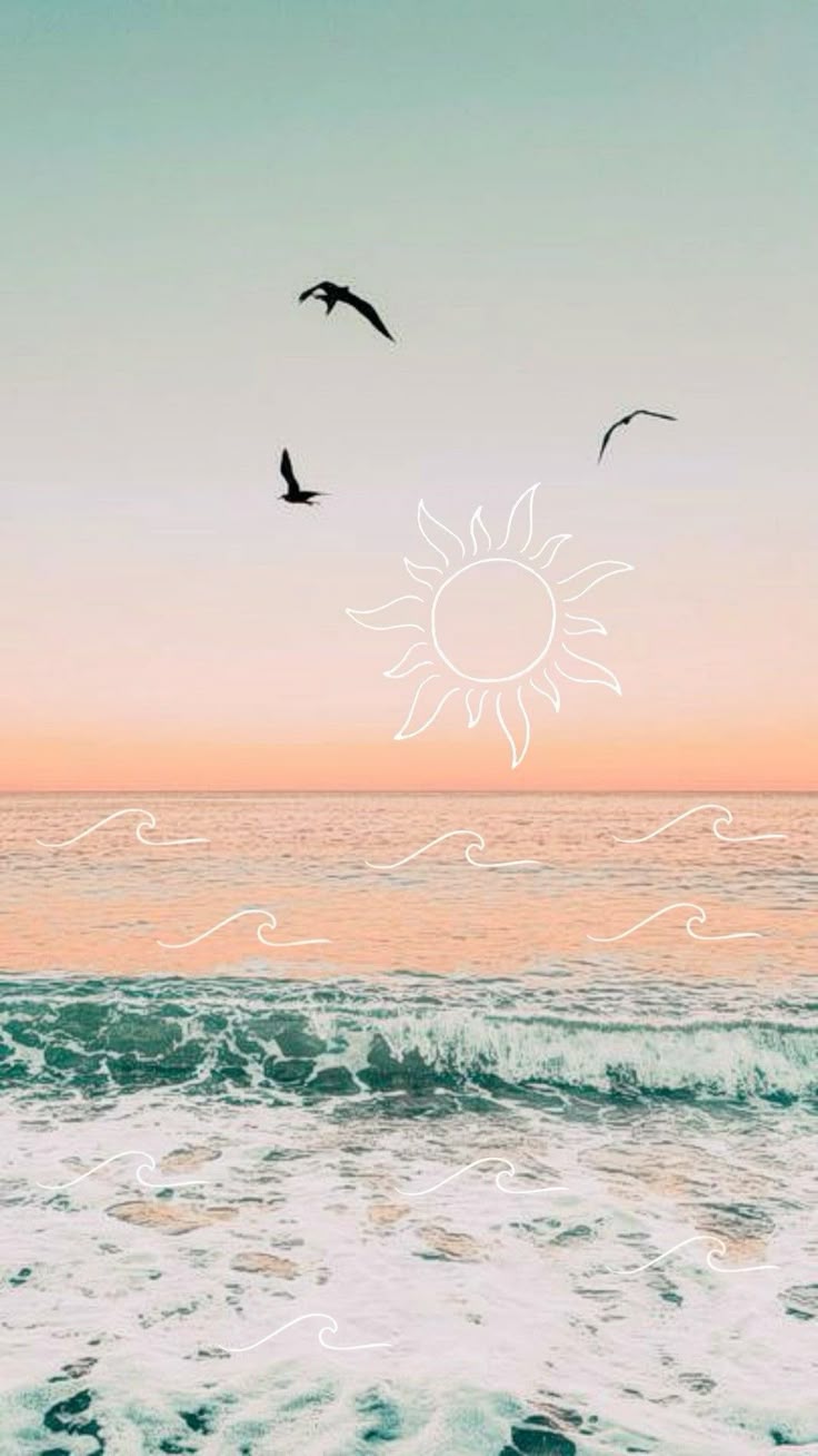 Beach. Wallpaper iphone summer, Cute image for wallpaper, Cute summer wallpaper