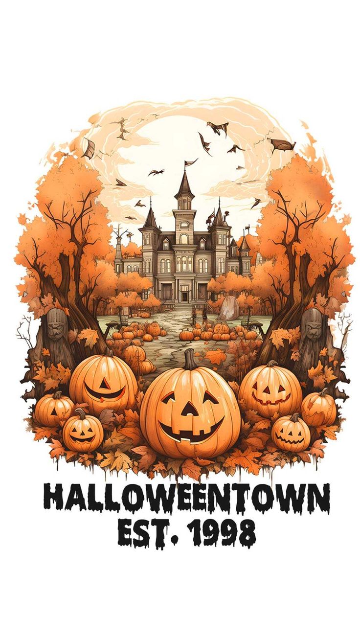 Halloween Town Wallpaper
