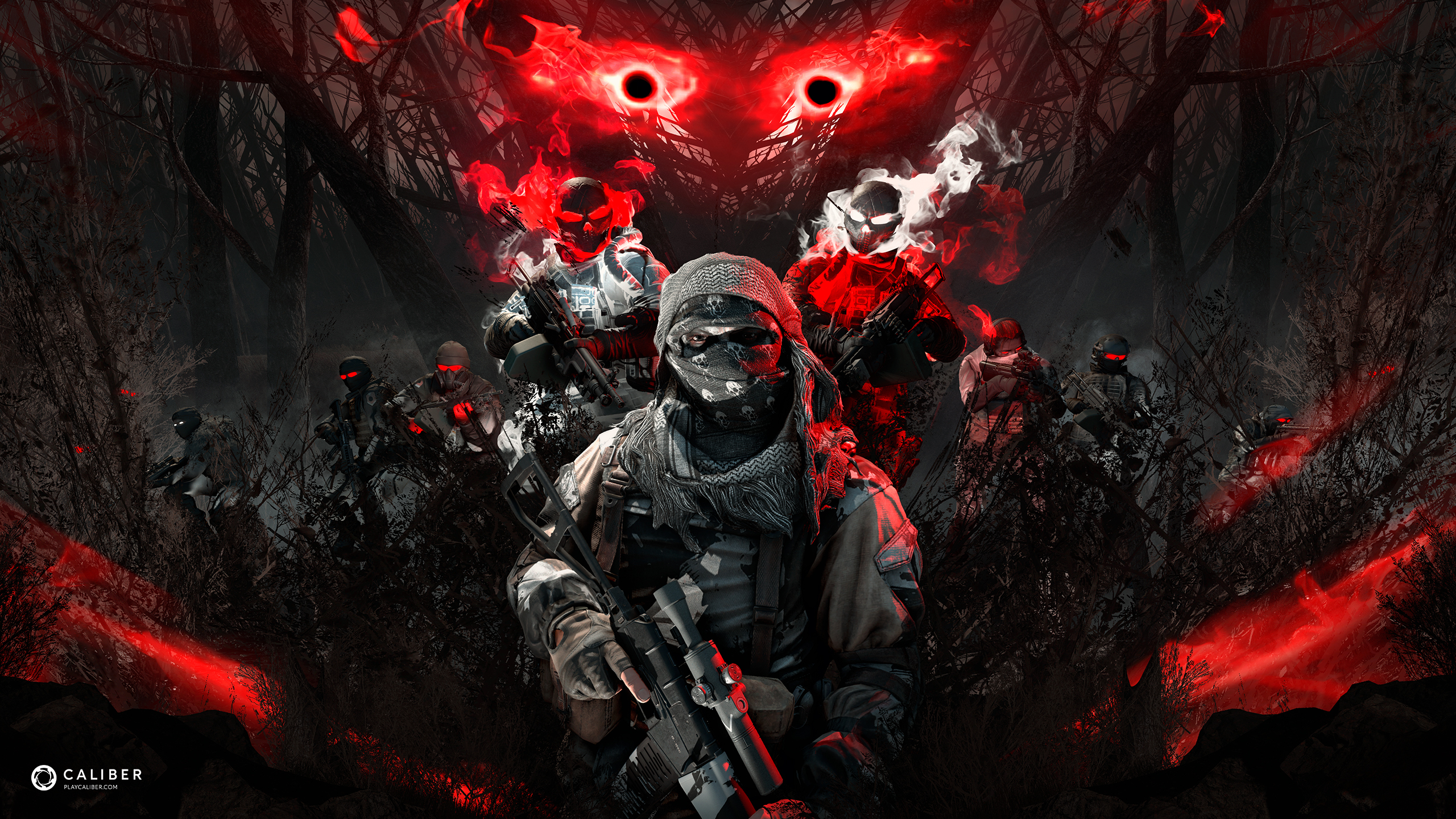 Halloween 2022. Update 0.17.1. Wallpaper. Caliber Is A Team Based Online Game