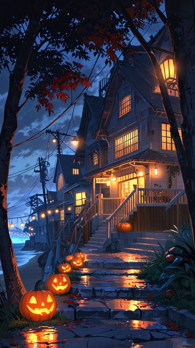 halloween town wallpaper