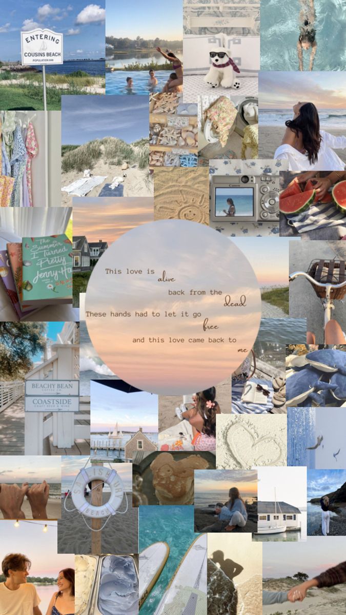 the summer i turned pretty, collage, taylor swift, 1989 (taylor's version), summer, pastel, soft girl