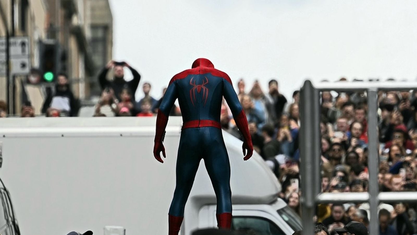 Another Day, Another Glimpse Of Tom Holland In His Brand New Spider Man Suit
