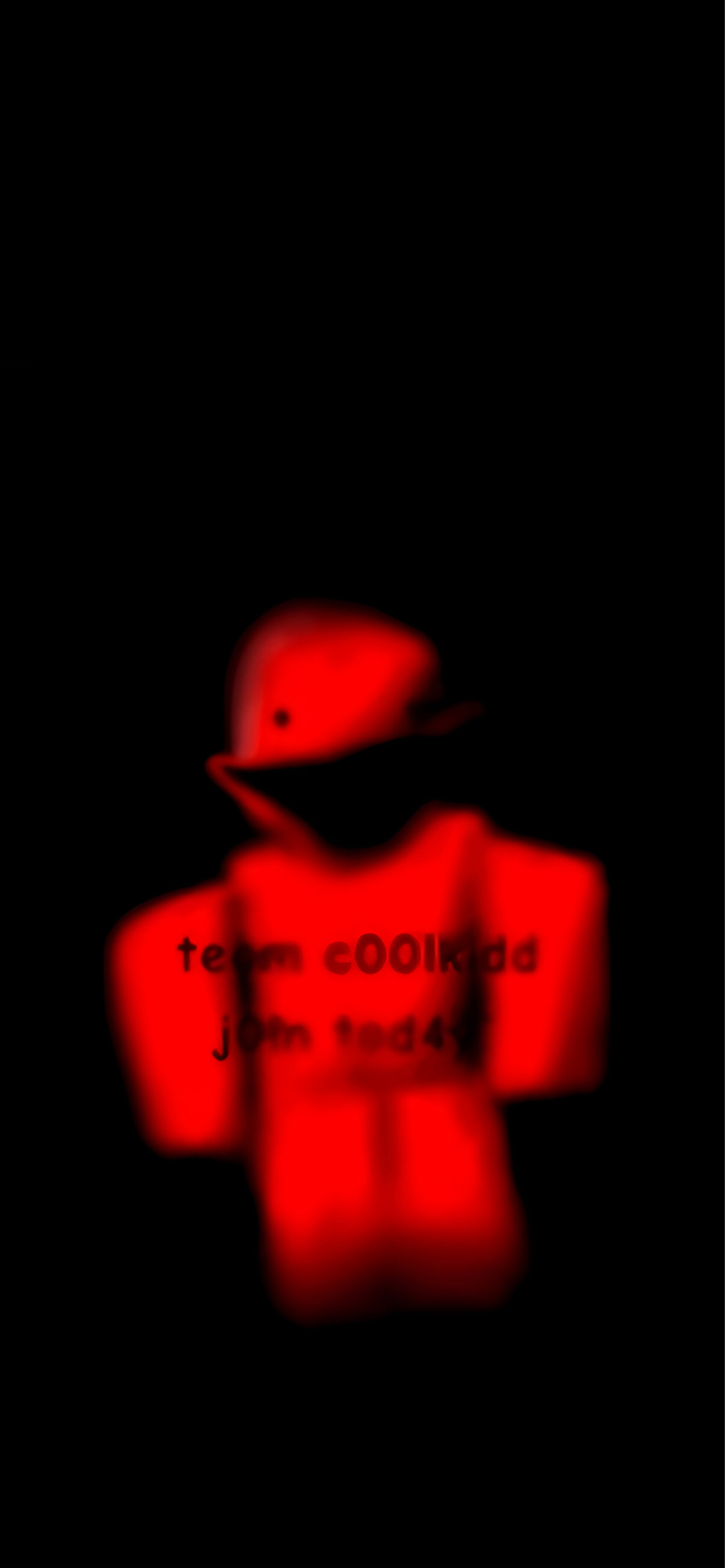 Forsaken Roblox Dark Red Horror Wallpaper
