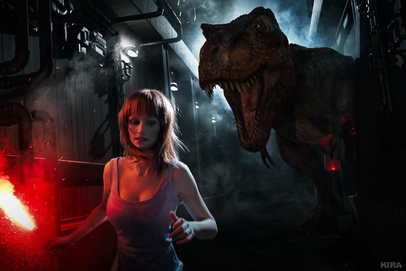 Jurassic World Claire Dearing and Owen Grady