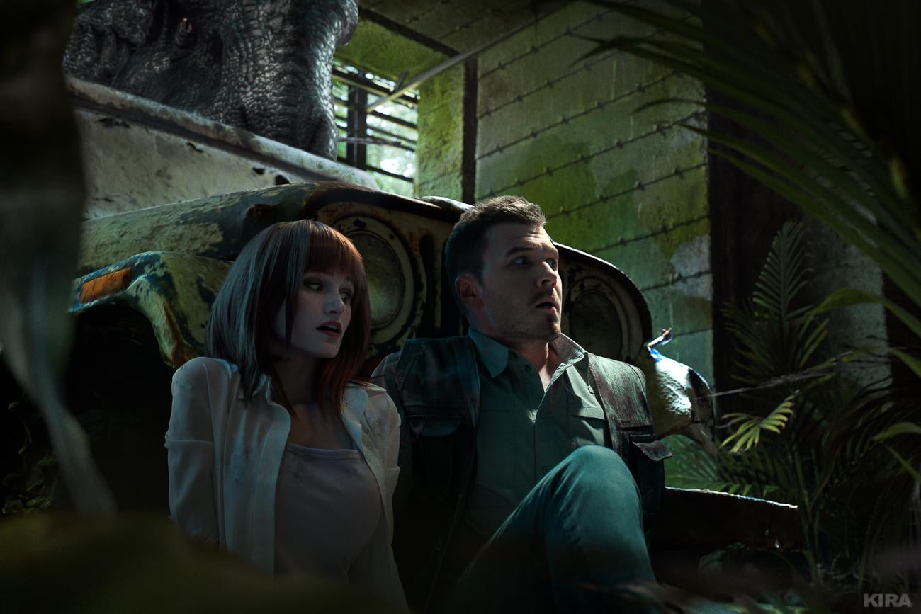 Jurassic World Claire Dearing and Owen Grady