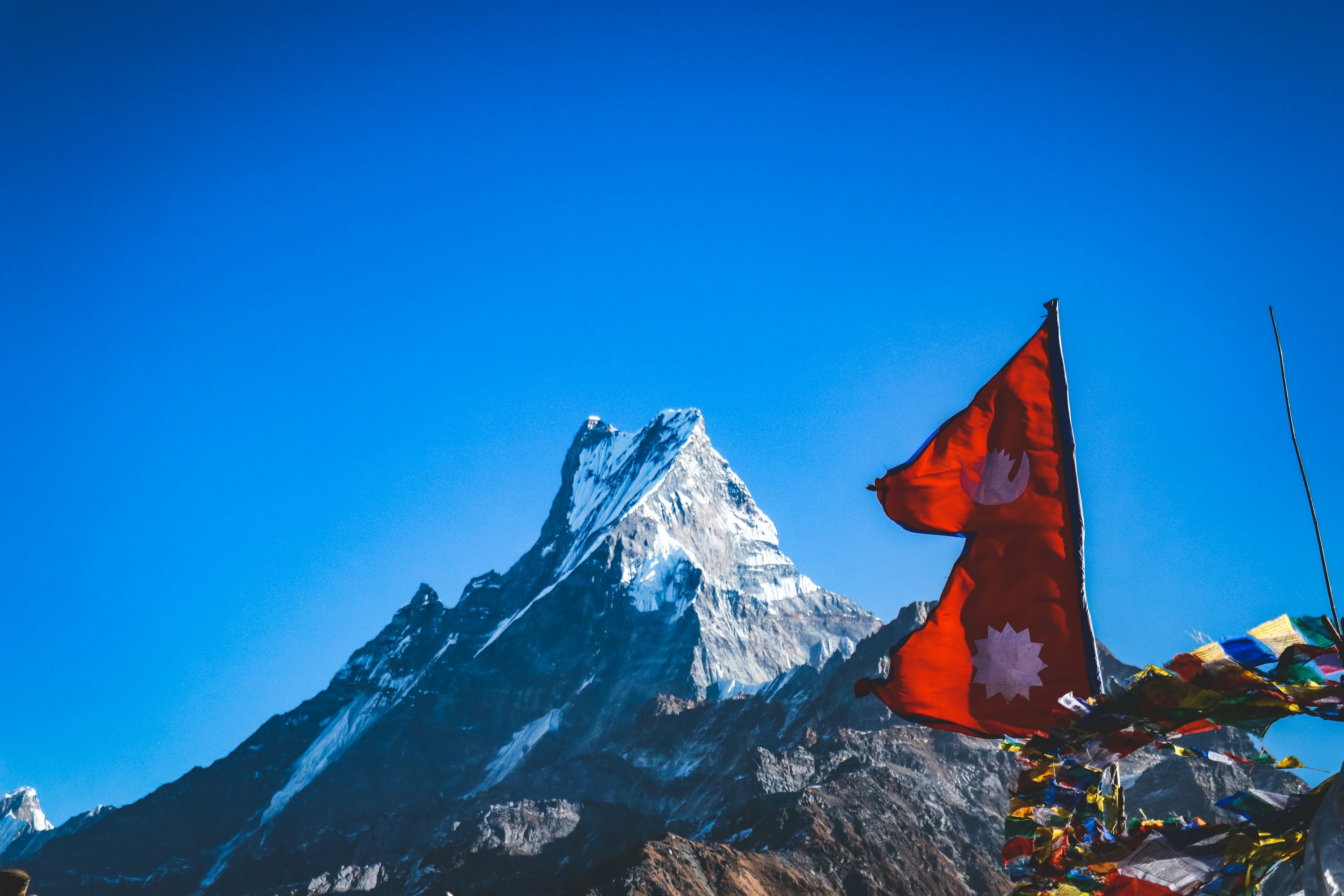 Nepal Flag Picture. Download Free Image